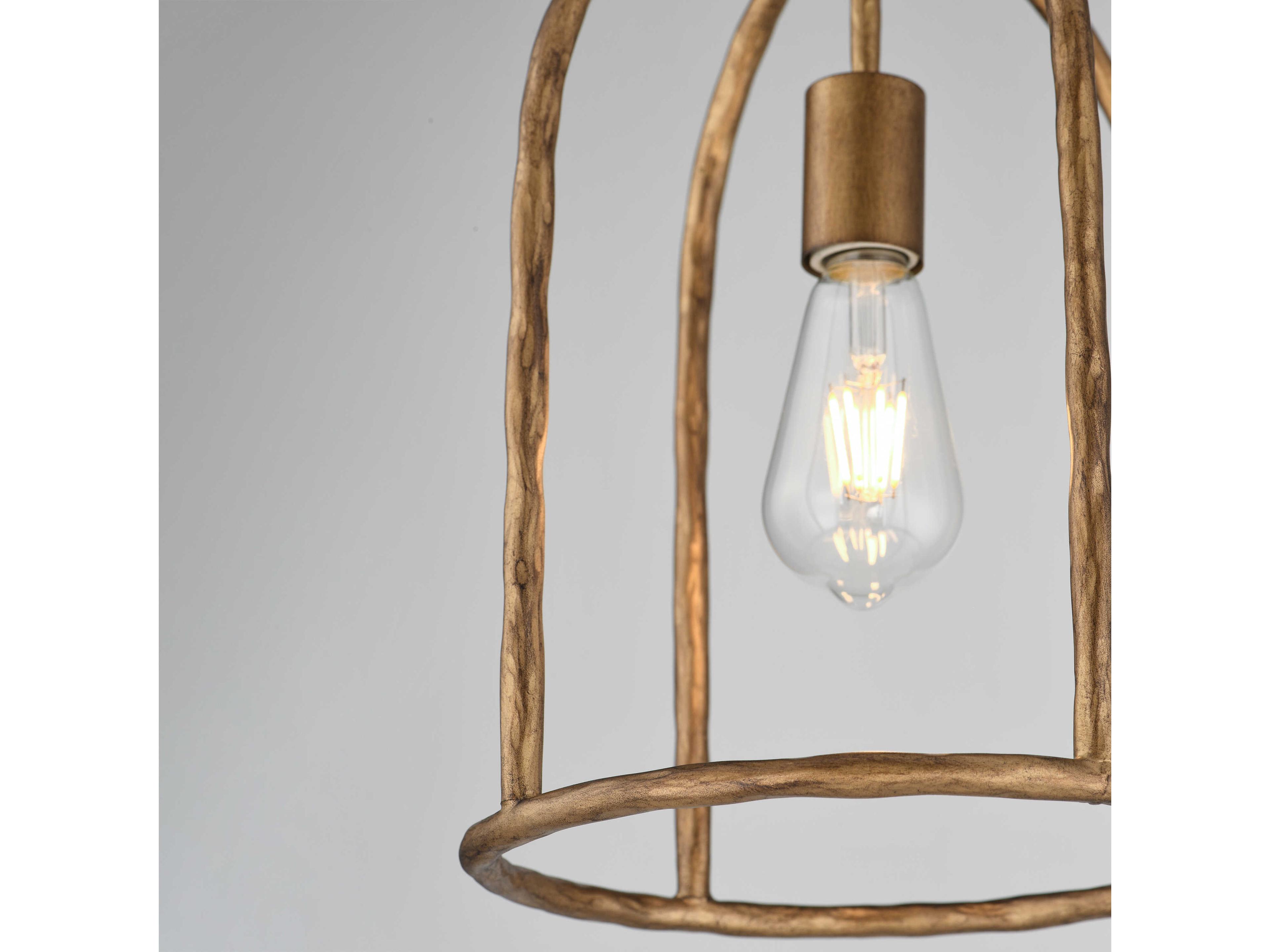 Maxim Lighting Martel 1-Light Etruscan Gold Mini Pendant