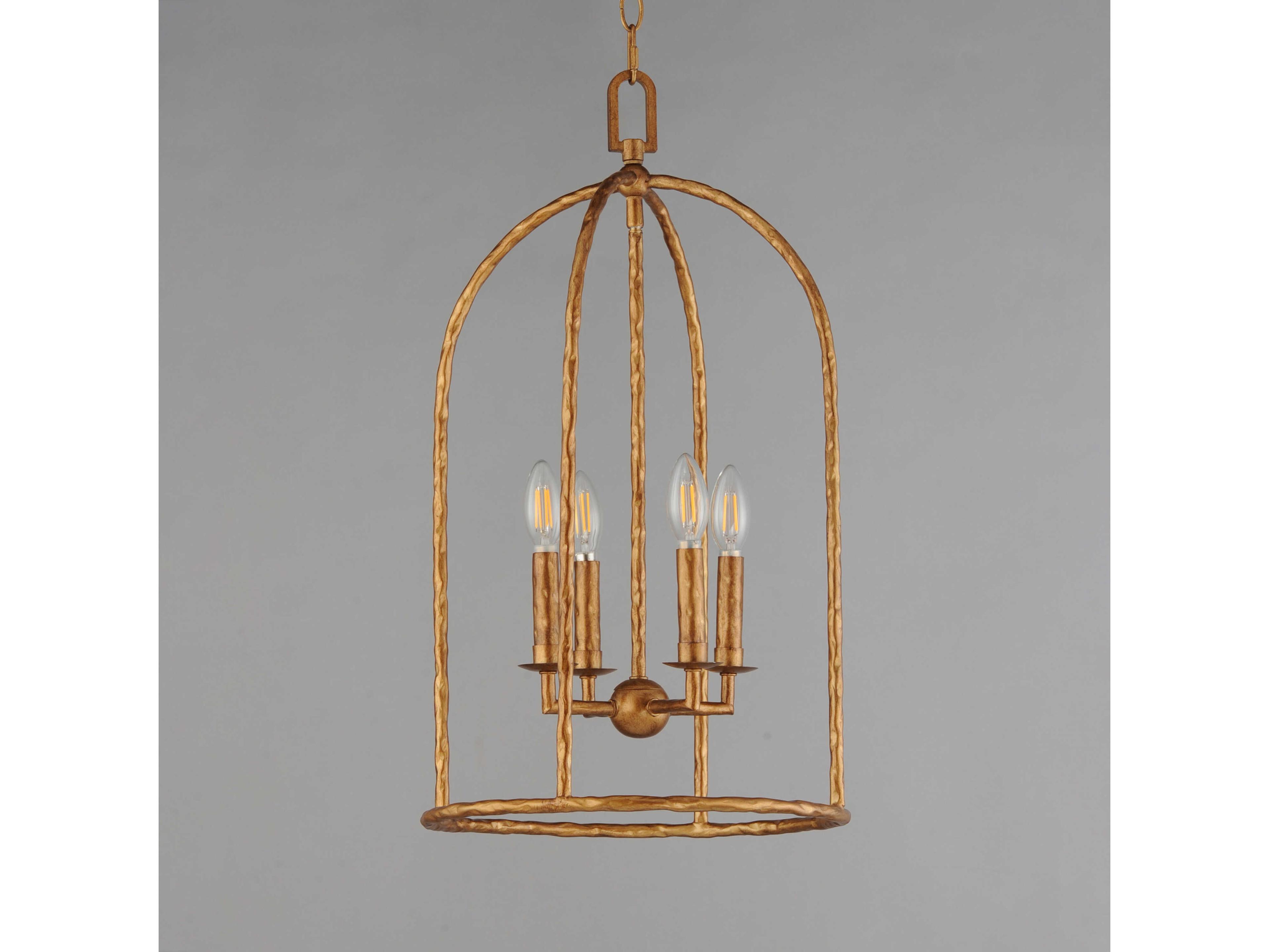 Maxim Lighting Martel 4-Light Etruscan Gold Pendant