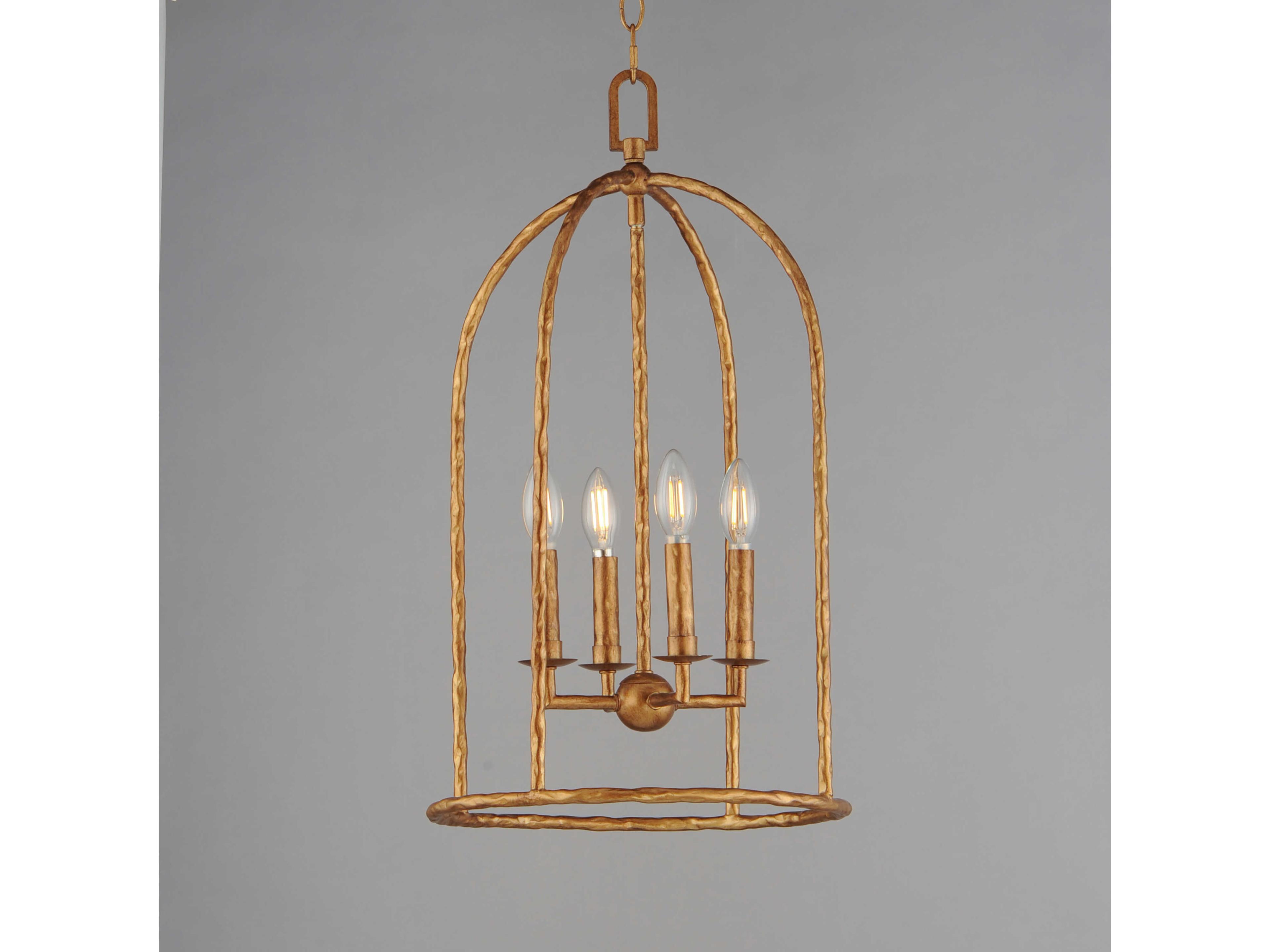 Maxim Lighting Martel 4-Light Etruscan Gold Pendant