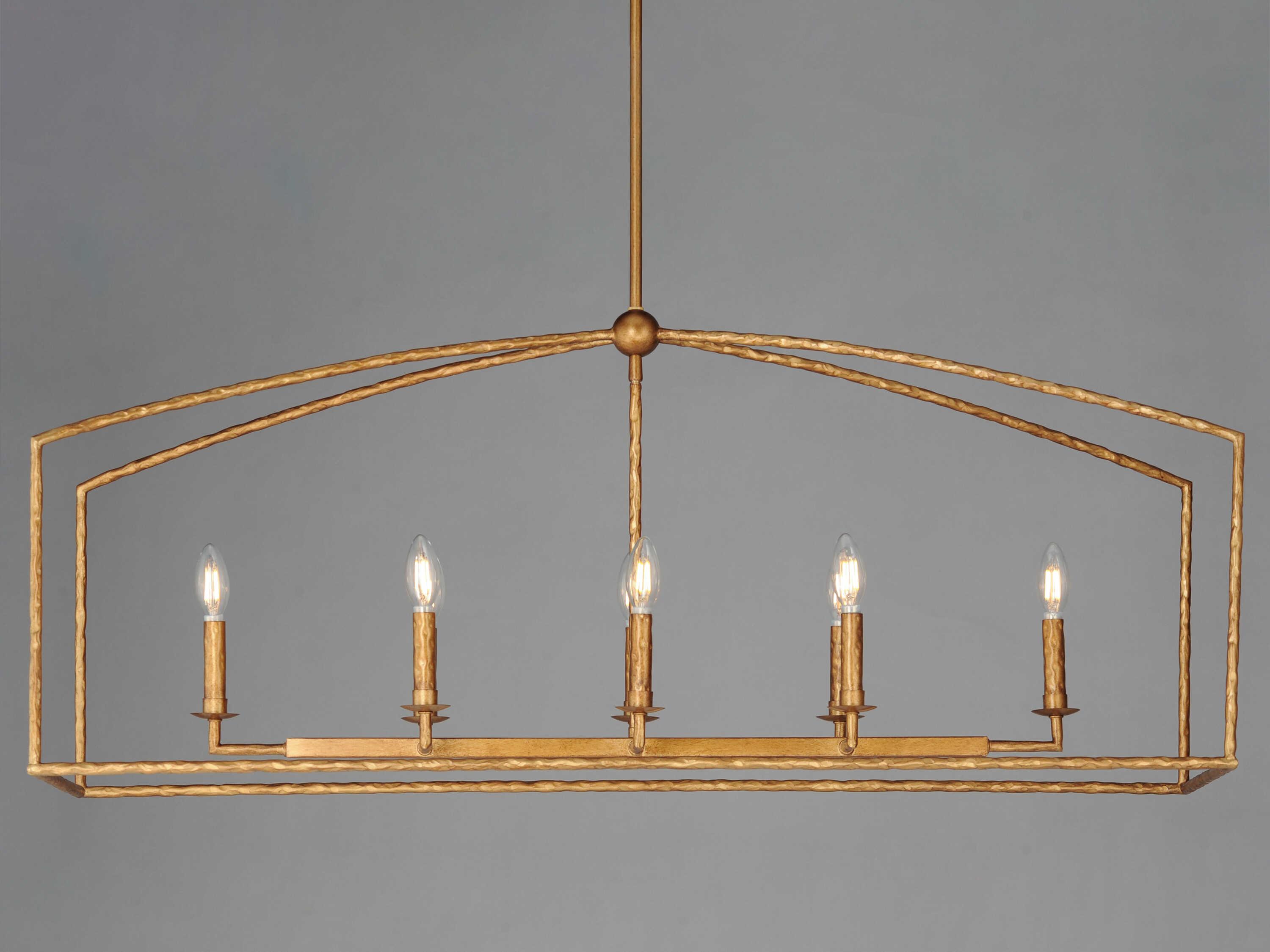 Maxim Lighting Martel 8-Light Etruscan Gold Island Pendant