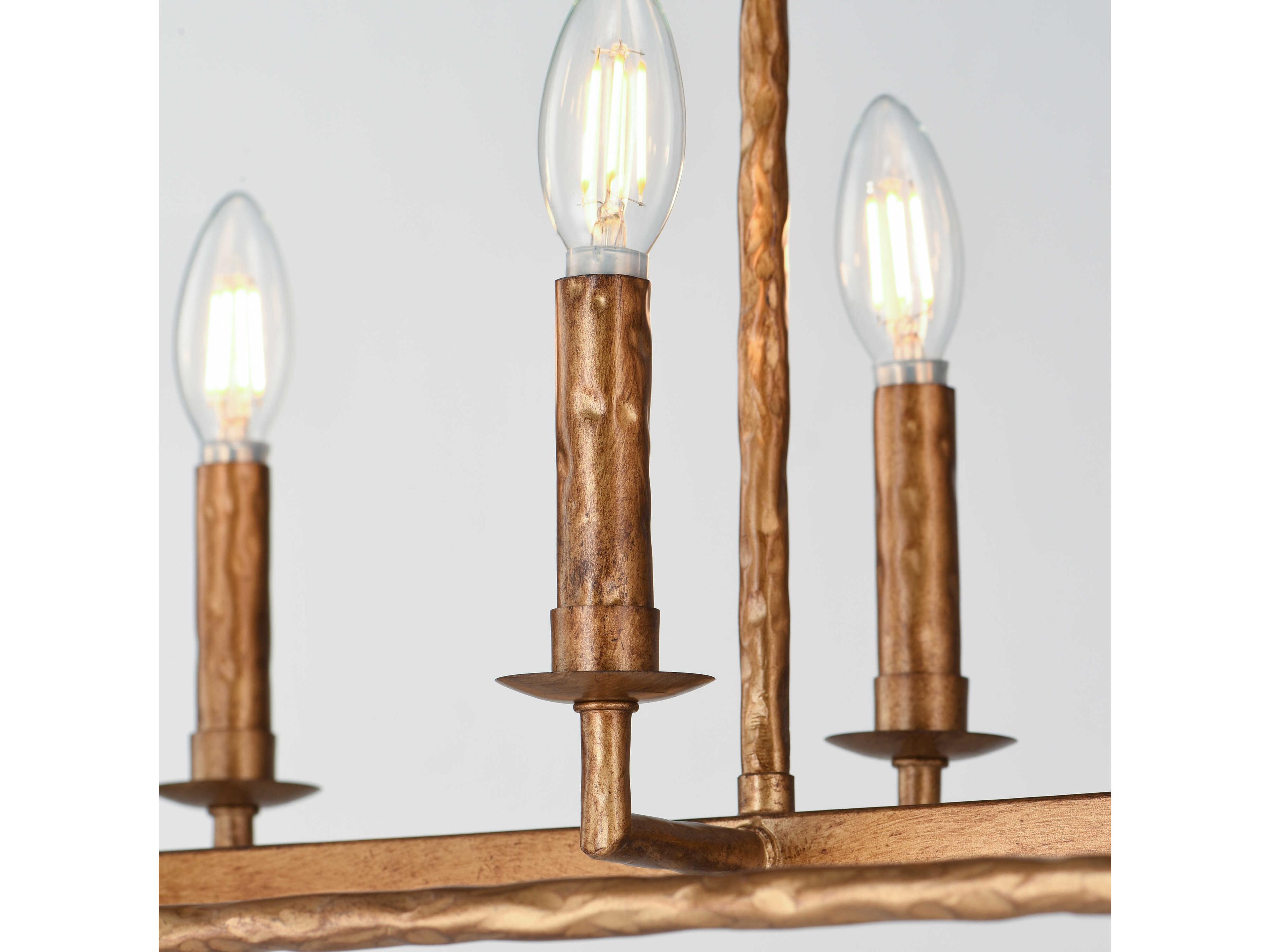 Maxim Lighting Martel 8-Light Etruscan Gold Island Pendant