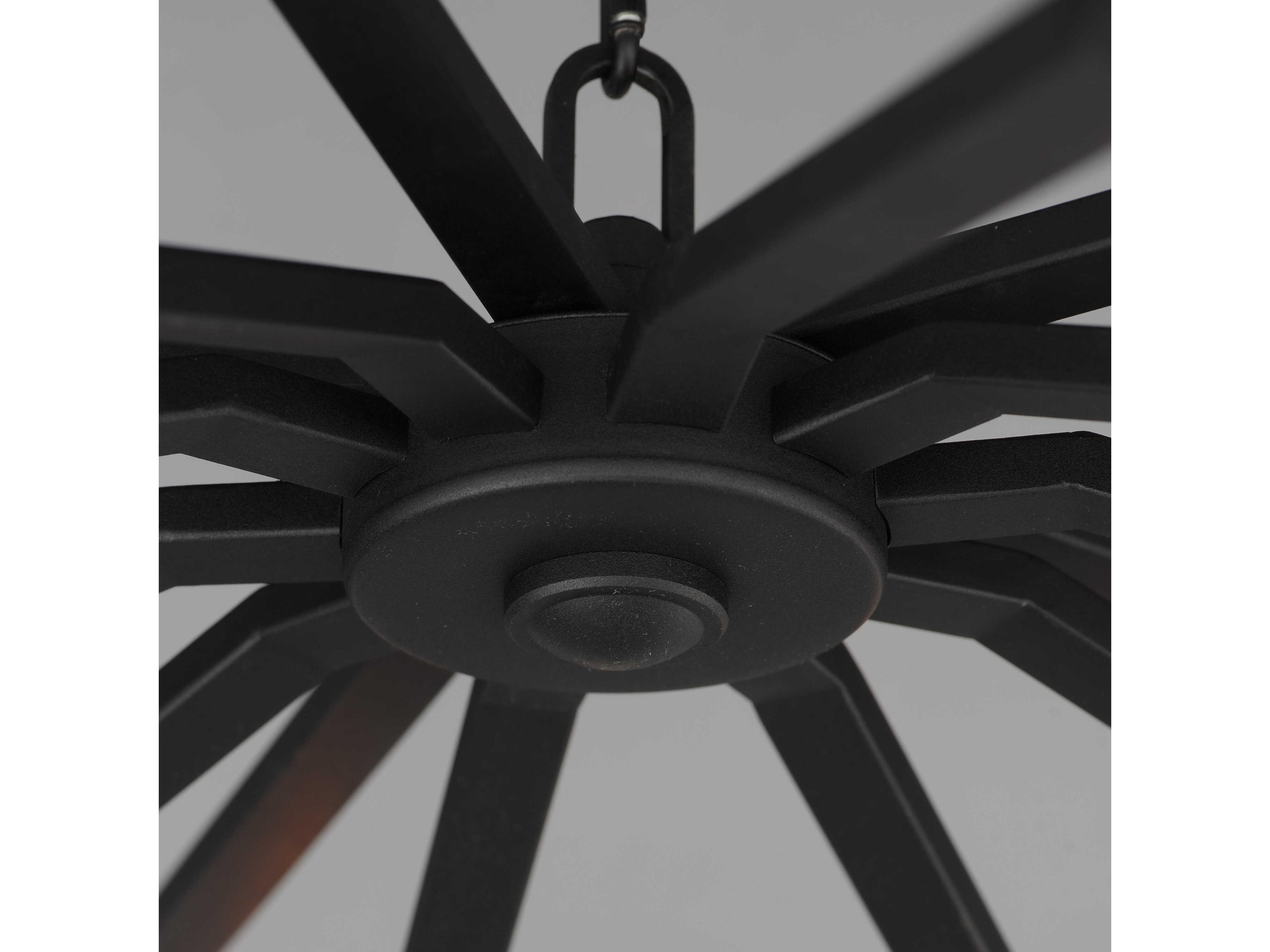 Maxim Lighting Odeon 10-Light Black Candelabra Chandelier