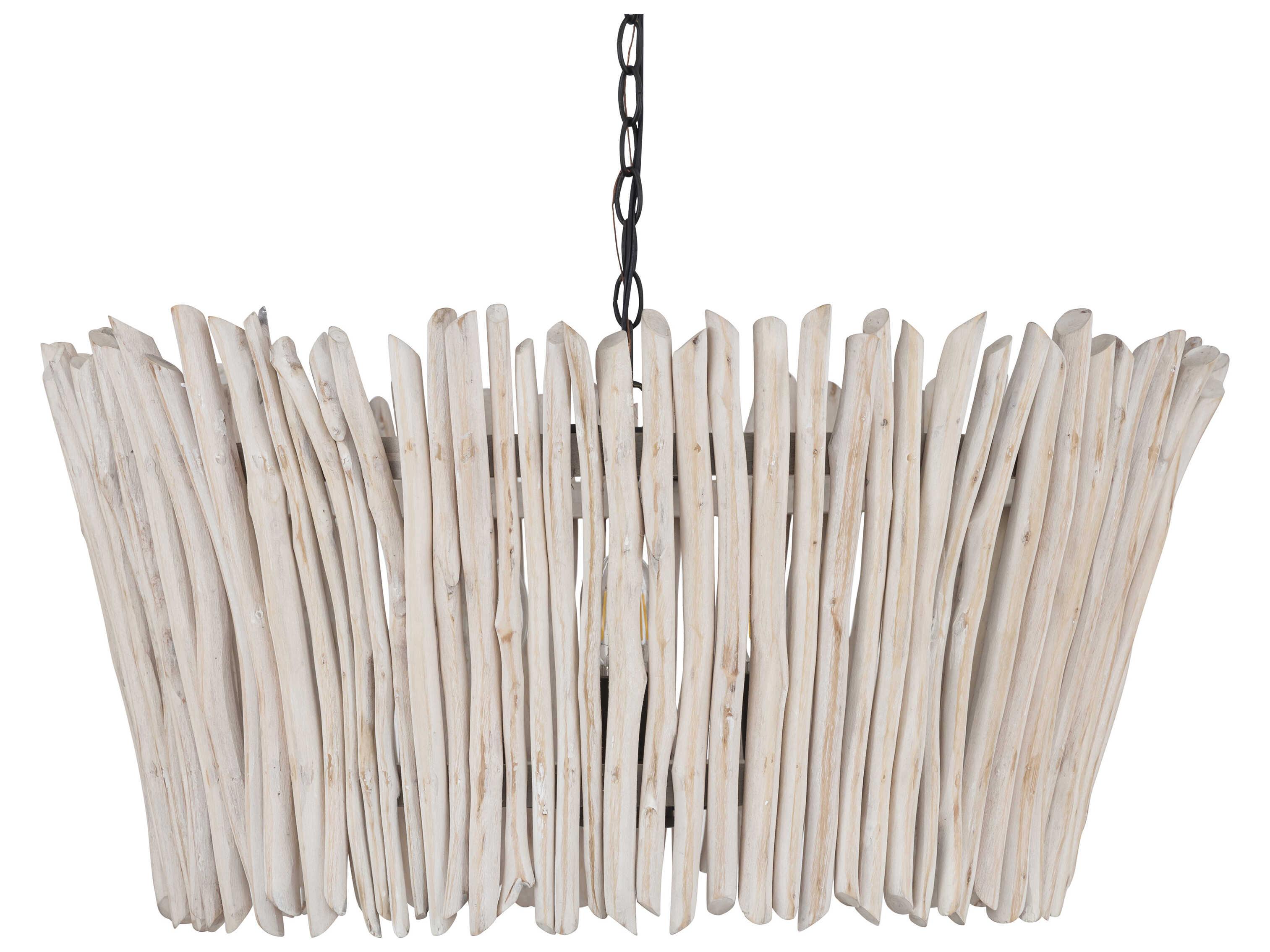 Maxim Lighting Baywood 4-Light Textured Bronze Drum Pendant