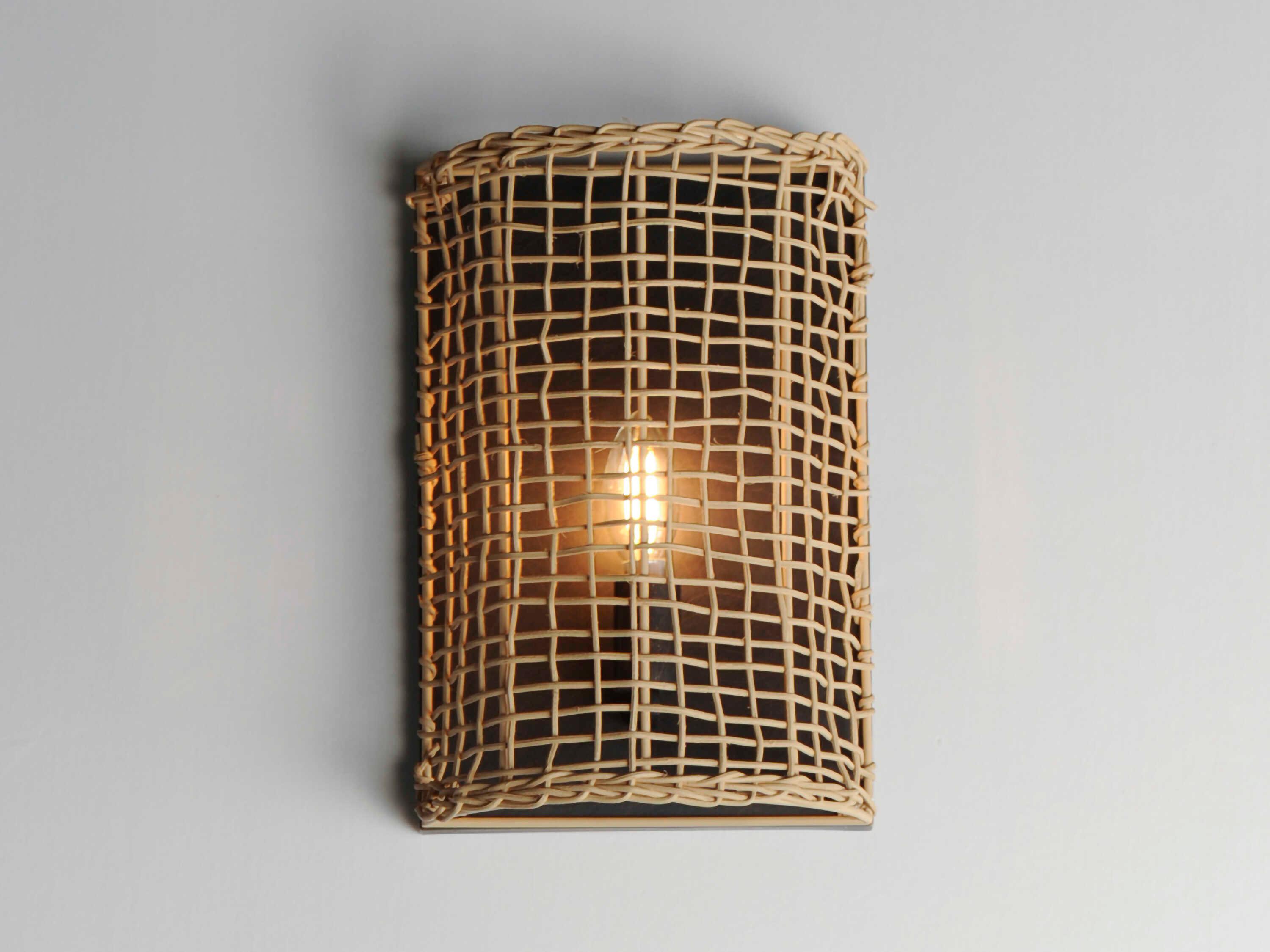 Maxim Lighting Cestino 1-Light Antique Bronze Wall Sconce