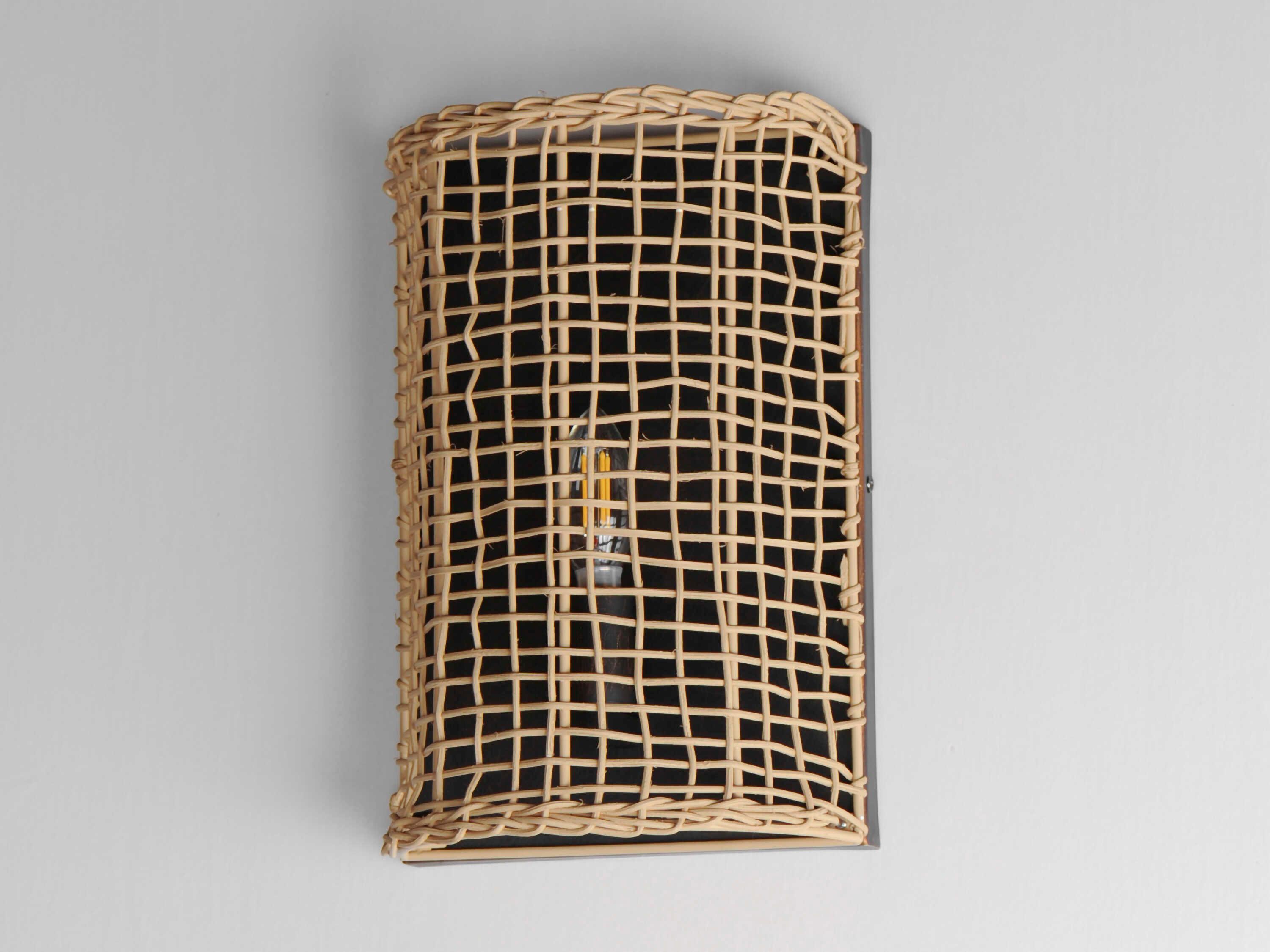 Maxim Lighting Cestino 1-Light Antique Bronze Wall Sconce