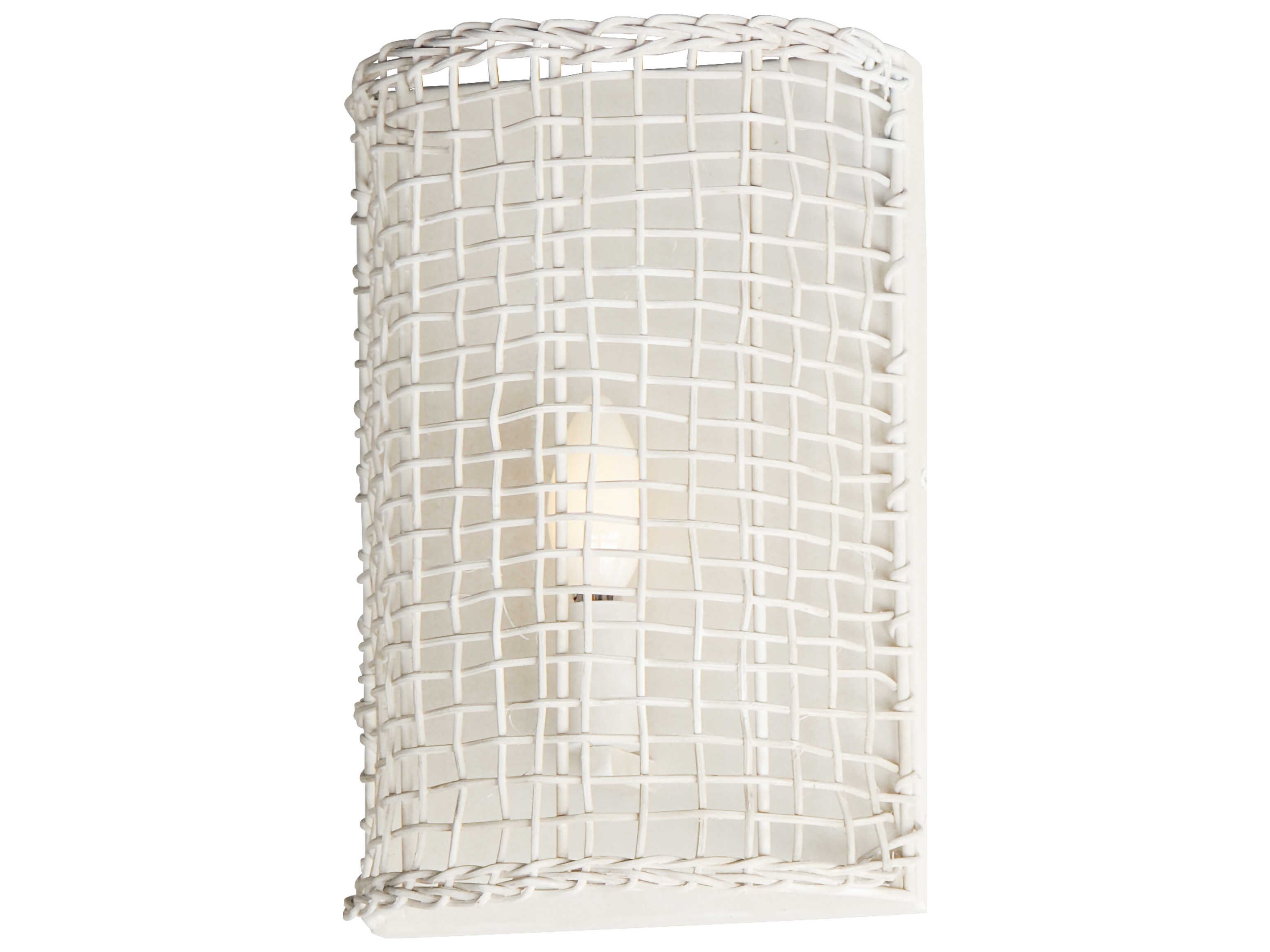 Maxim Lighting Cestino 1-Light Weathered White Wall Sconce