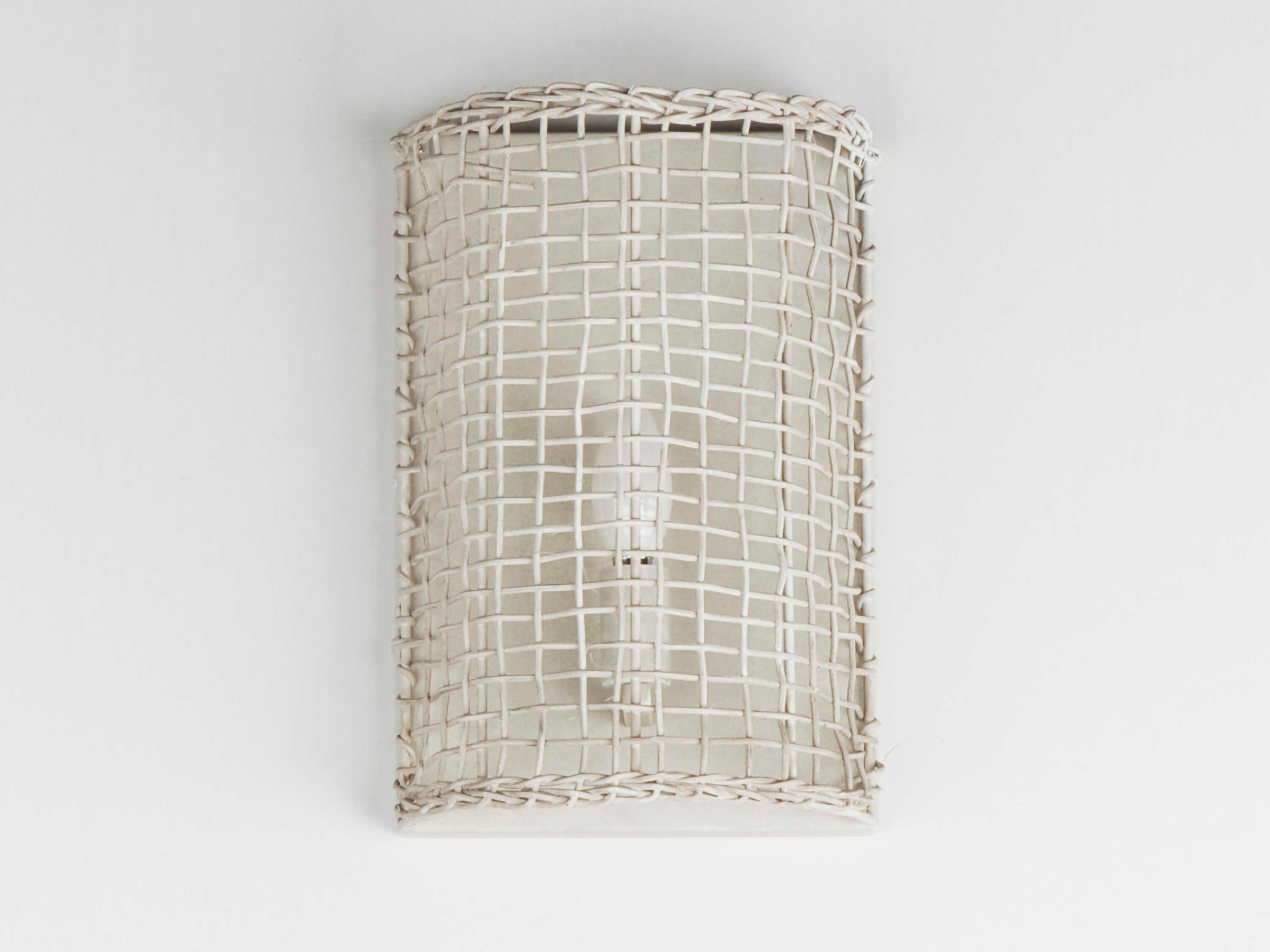 Maxim Lighting Cestino 1-Light Weathered White Wall Sconce