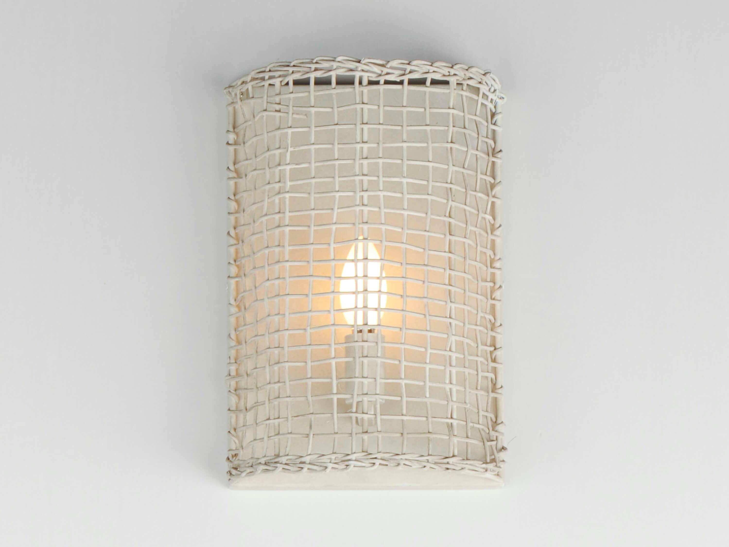 Maxim Lighting Cestino 1-Light Weathered White Wall Sconce