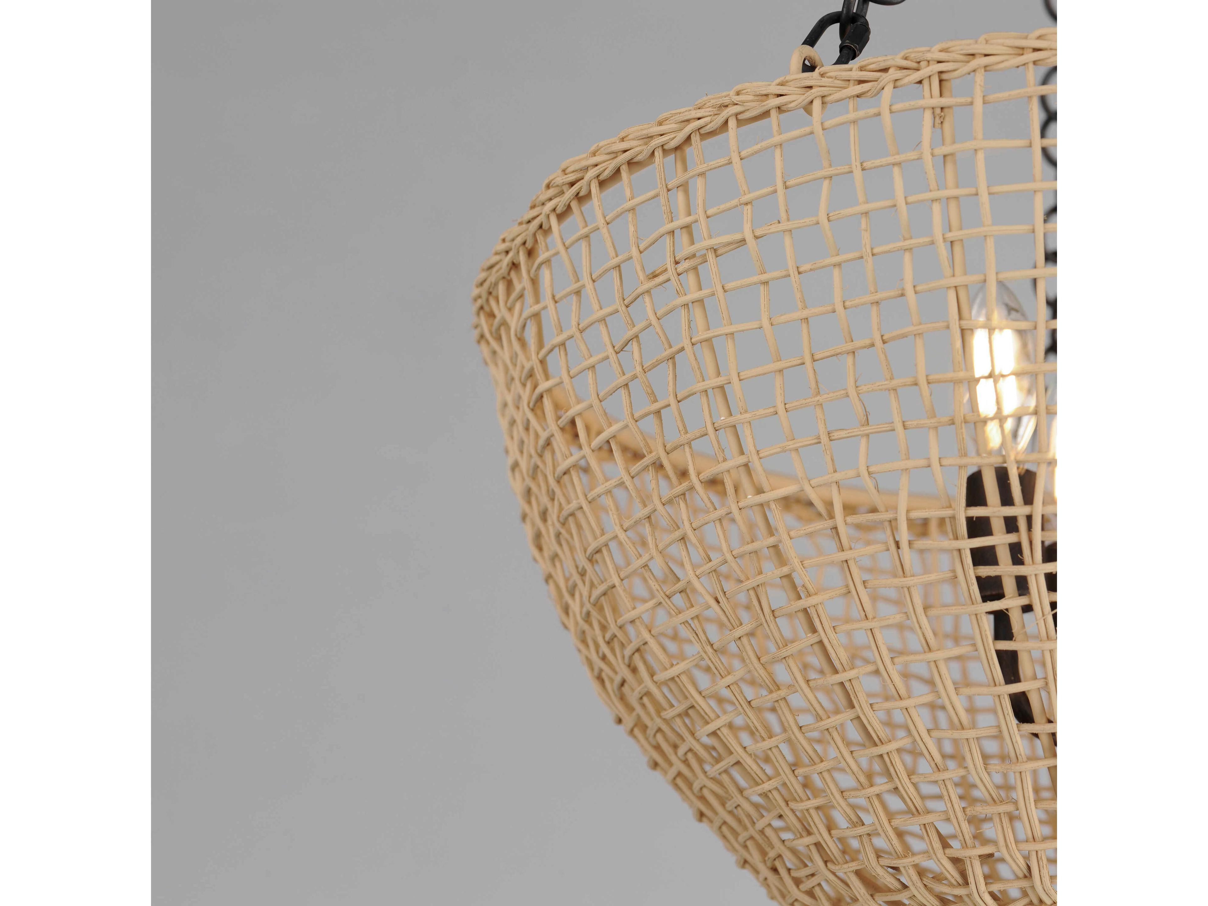 Maxim Lighting Cestino 4-Light Antique Bronze Pendant