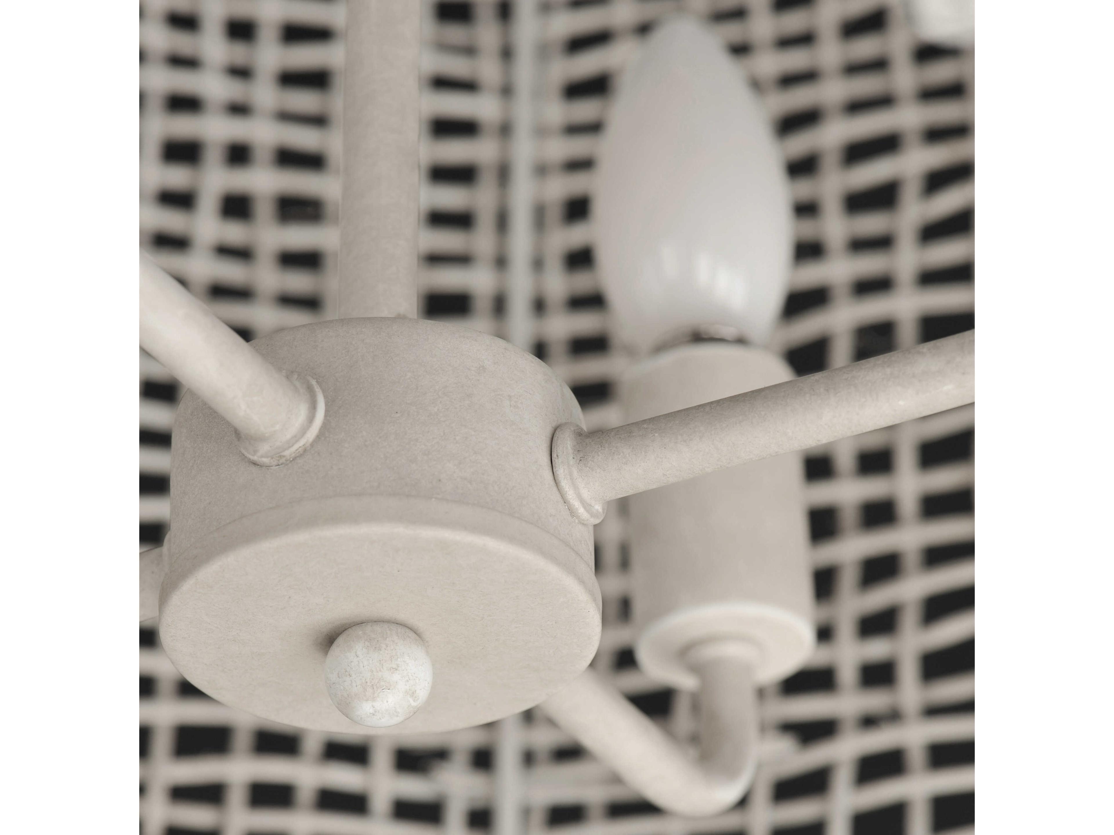 Maxim Lighting Cestino 4-Light Weathered White Cylinder Pendant