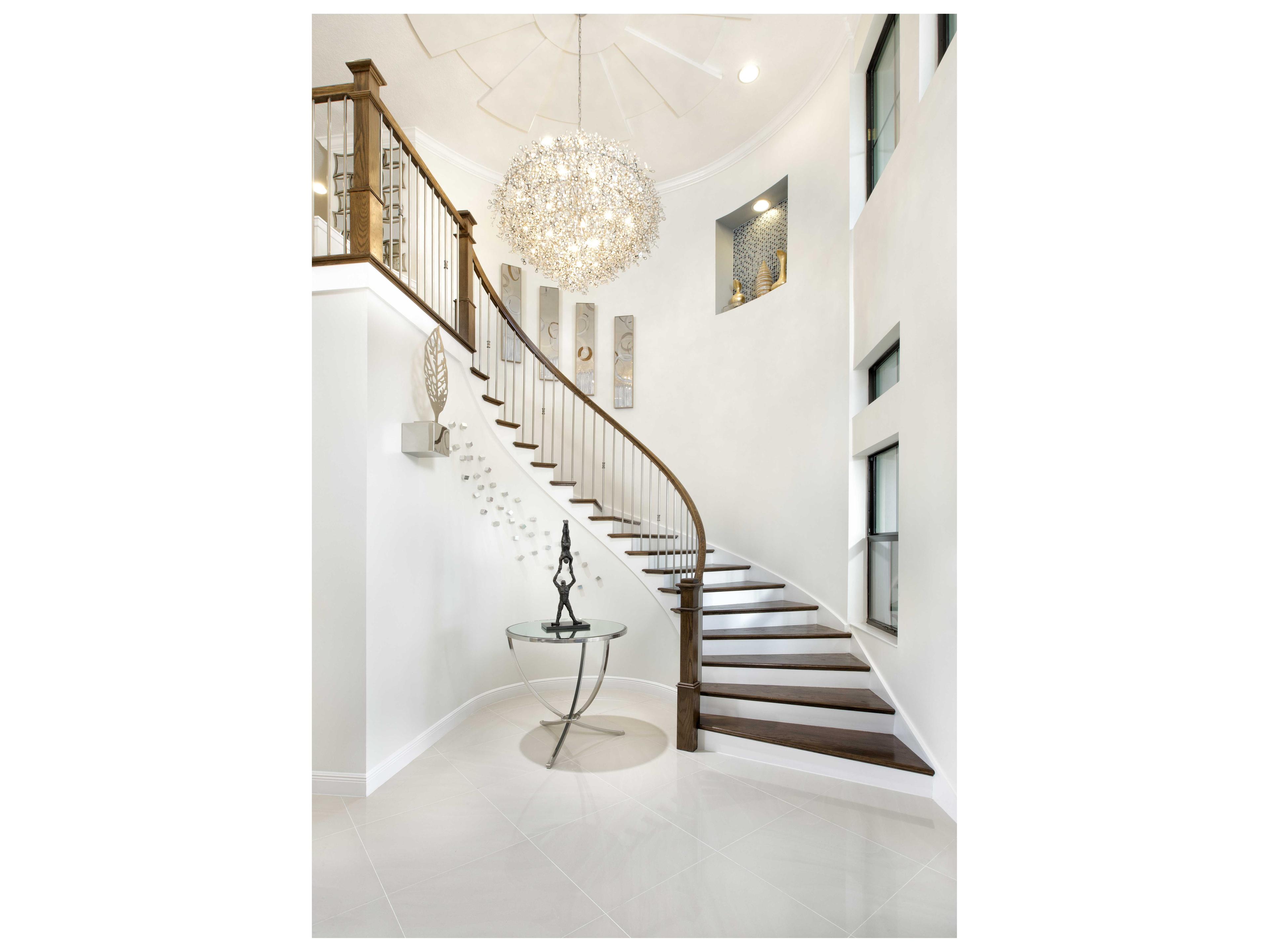 Maxim Lighting Comet 2-Light Polished Chrome Crystal Glass Pendant