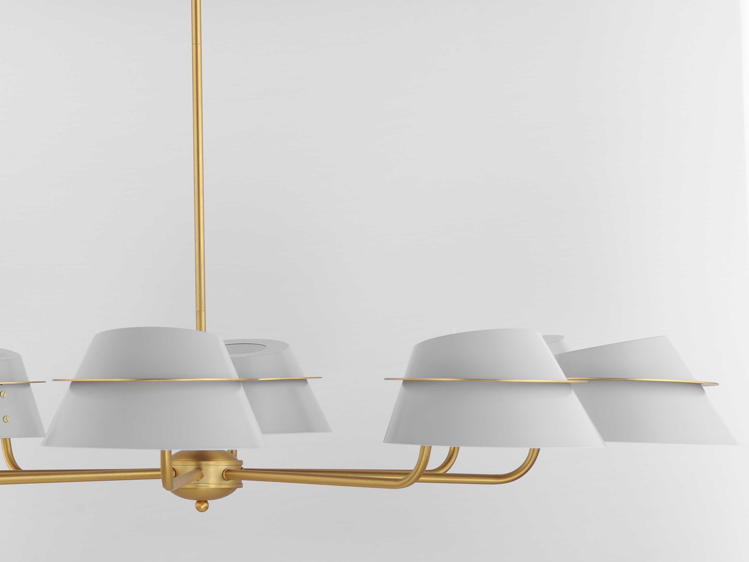 Maxim Lighting Lucas 8-Light Natural Aged Brass Chandelier