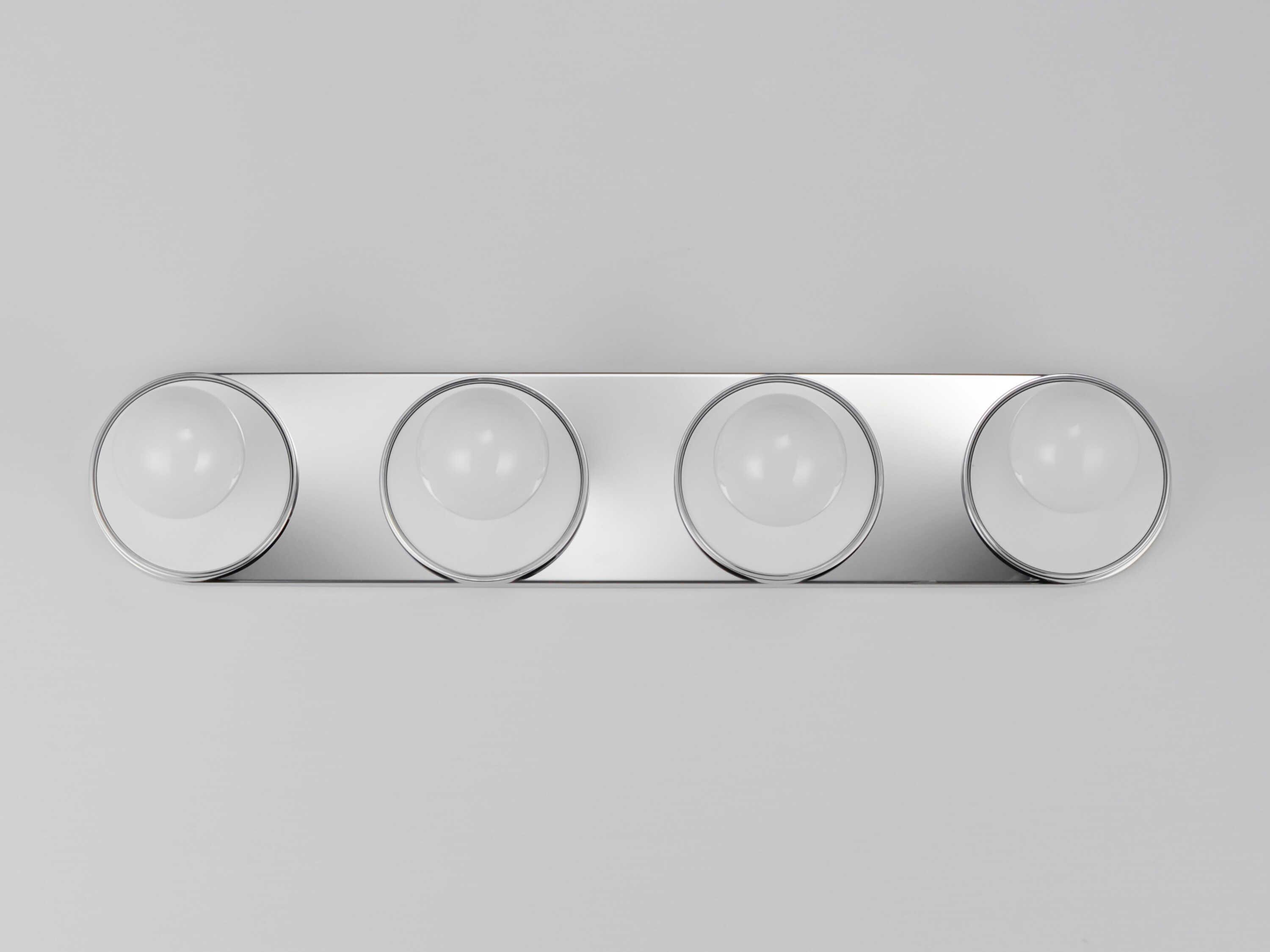 Maxim Lighting Hollywood 4-Light Polished Chrome Vanity Light