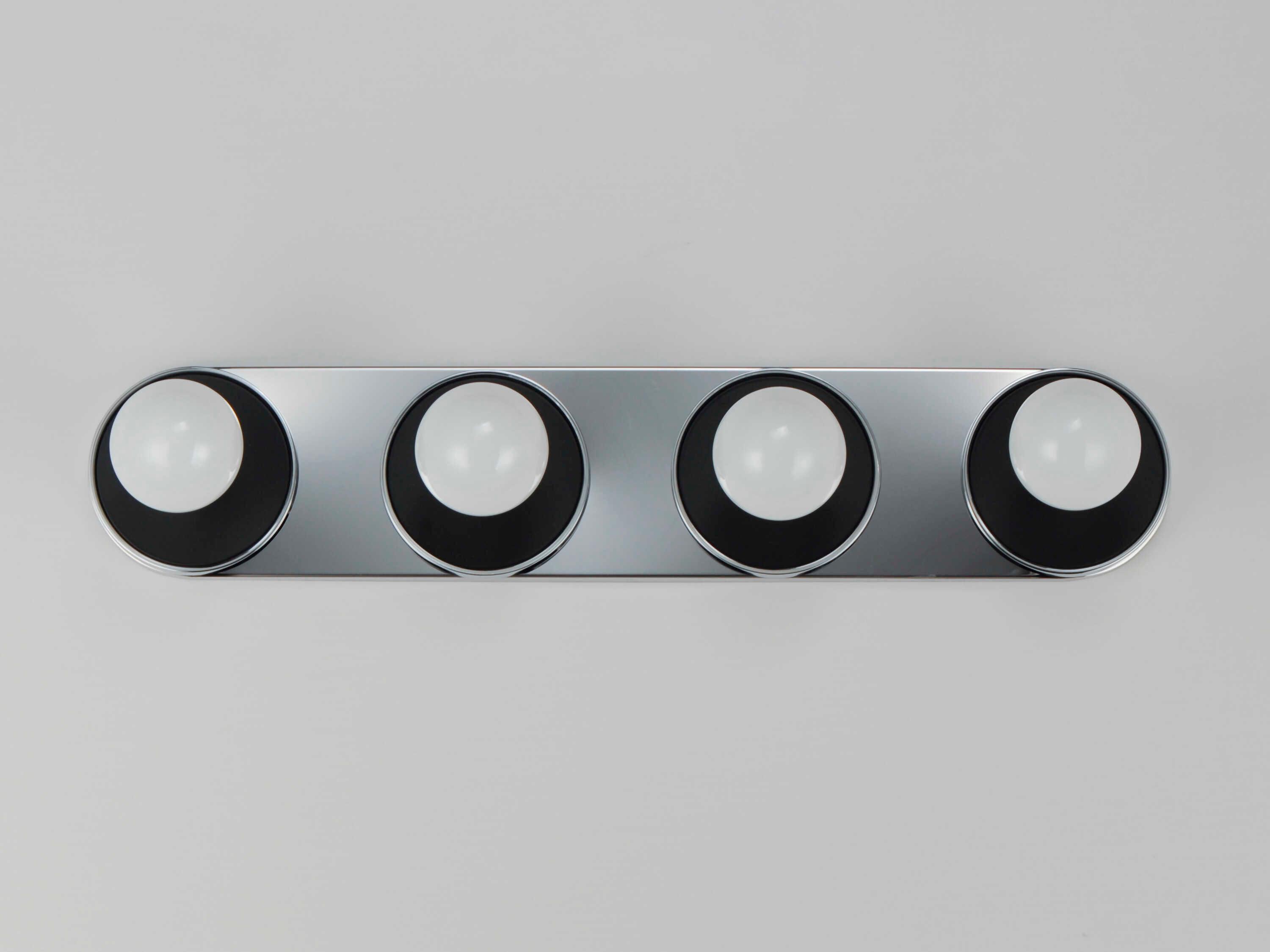 Maxim Lighting Hollywood 4-Light Polished Chrome Vanity Light