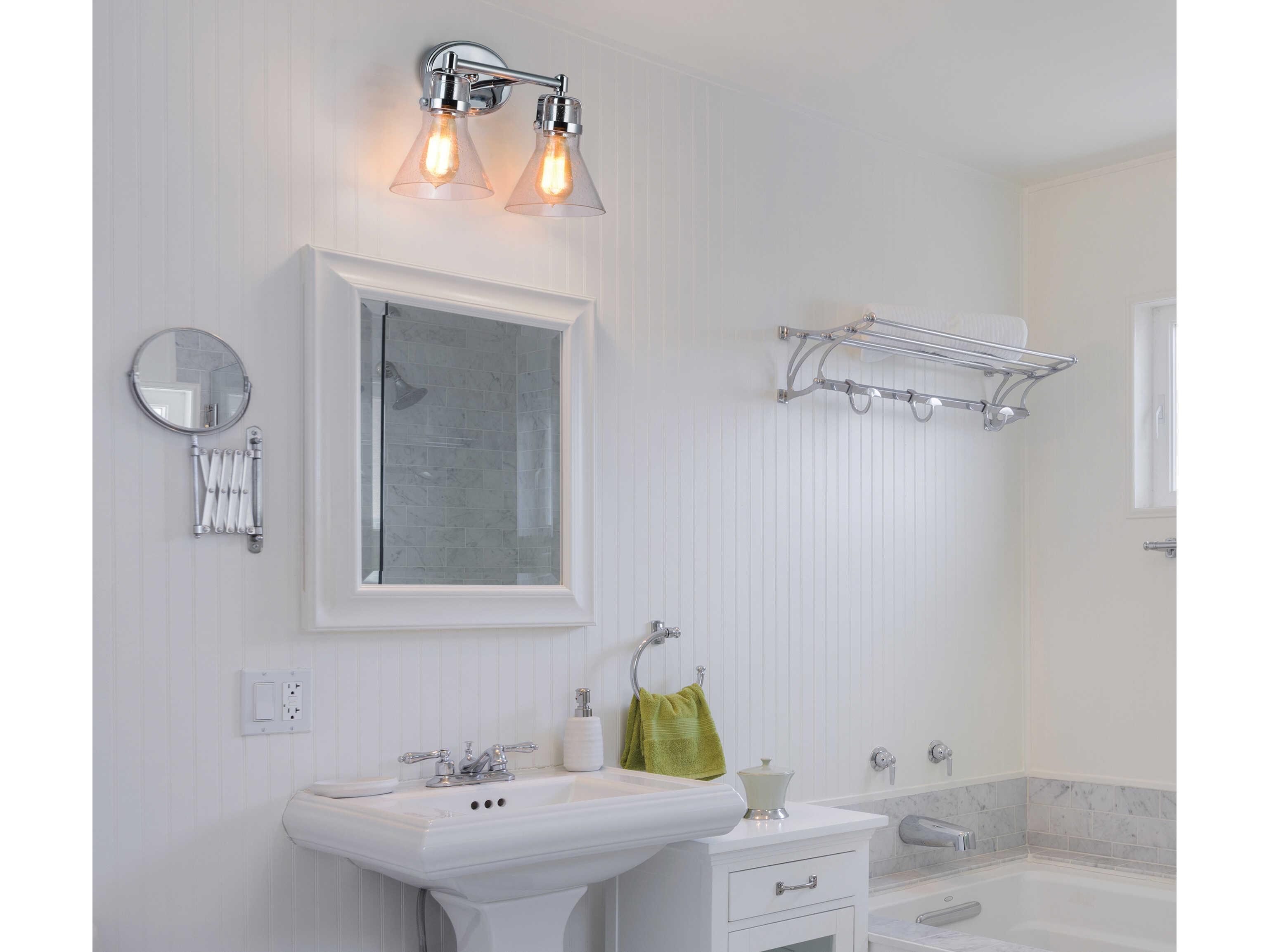 Maxim Lighting Seafarer 2-Light Polished Chrome Vanity Light