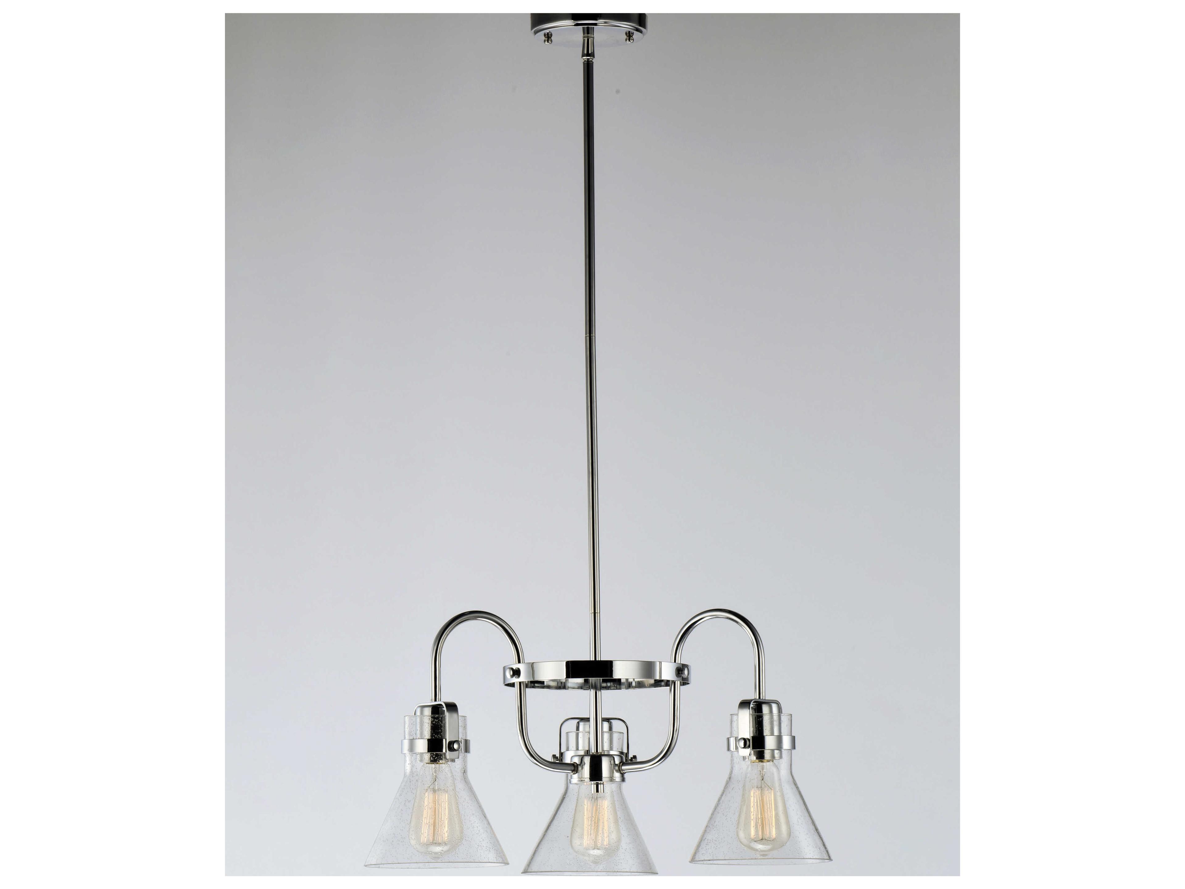 Maxim Lighting Seafarer 3-Light Polished Chrome Chandelier