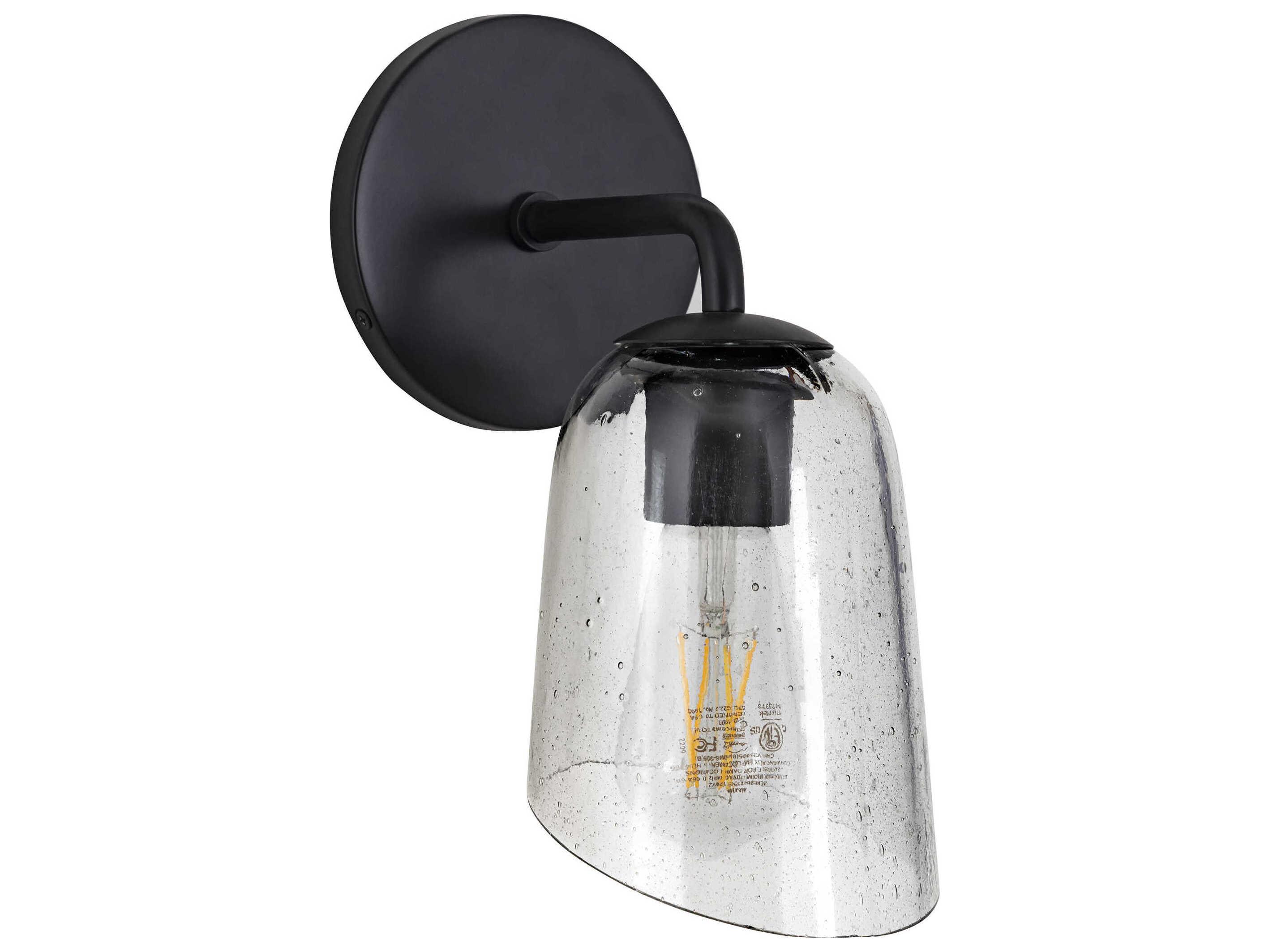 Maxim Lighting Keppe 1-Light Dark Bronze Wall Sconce