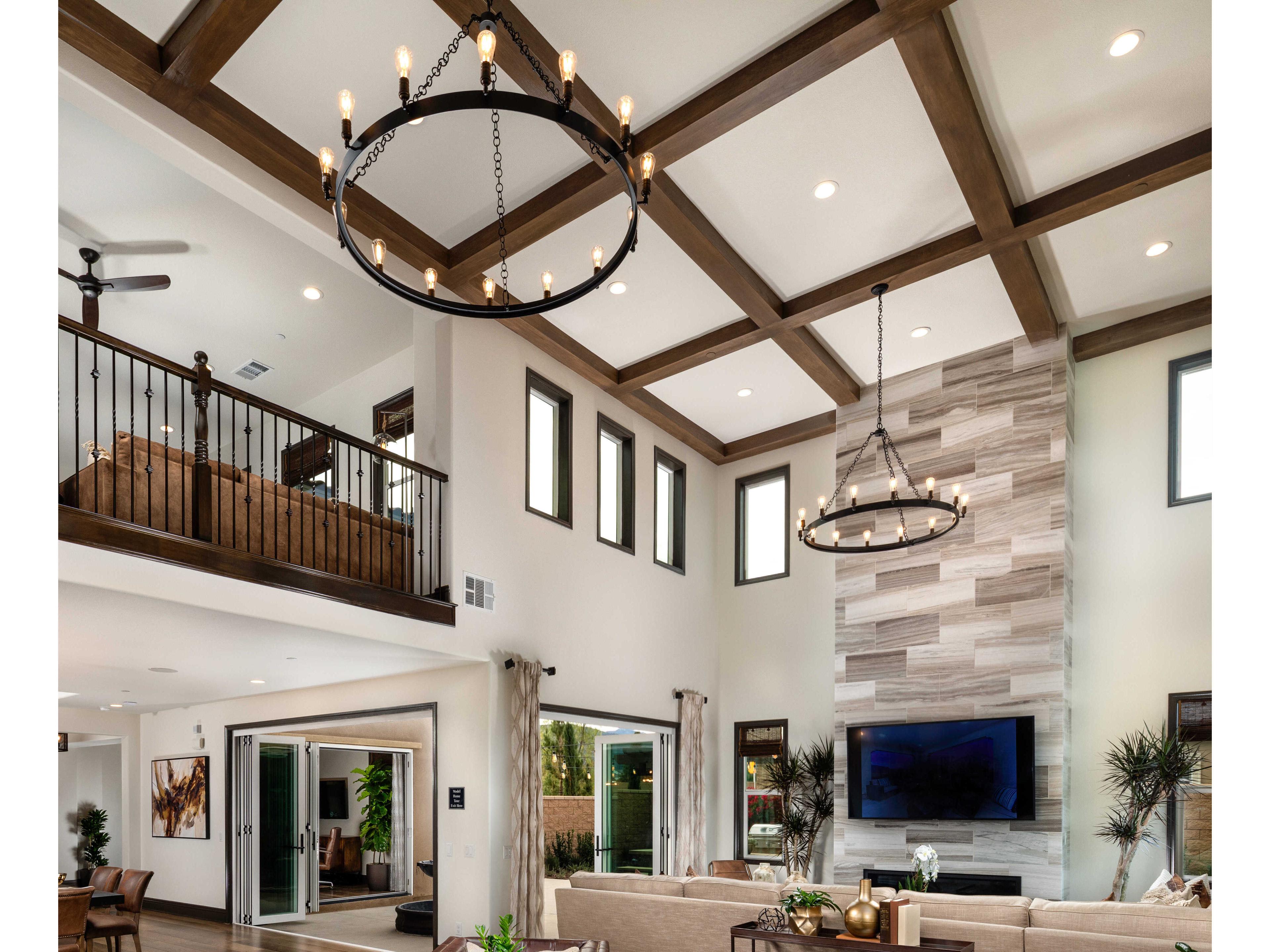 Maxim Lighting Noble 14-Light Black Natural Aged Brass Chandelier