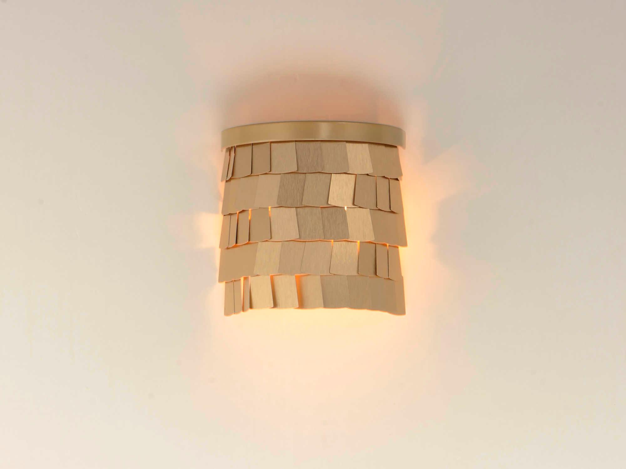 Maxim Lighting Glamour 2-Light Champagne Gold Wall Sconce