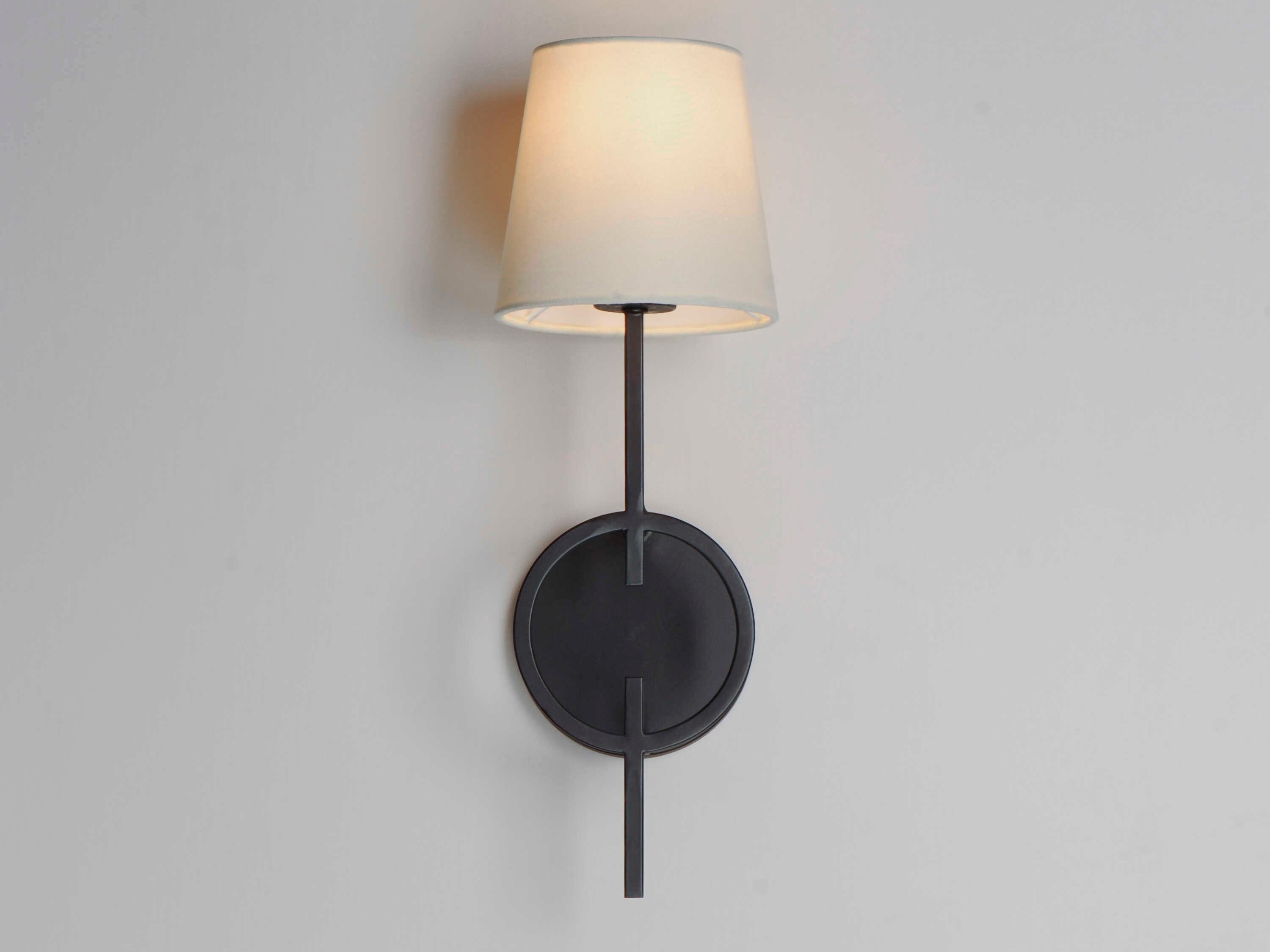 Maxim Lighting Paoli 1-Light Charcoal Bronze Wall Sconce