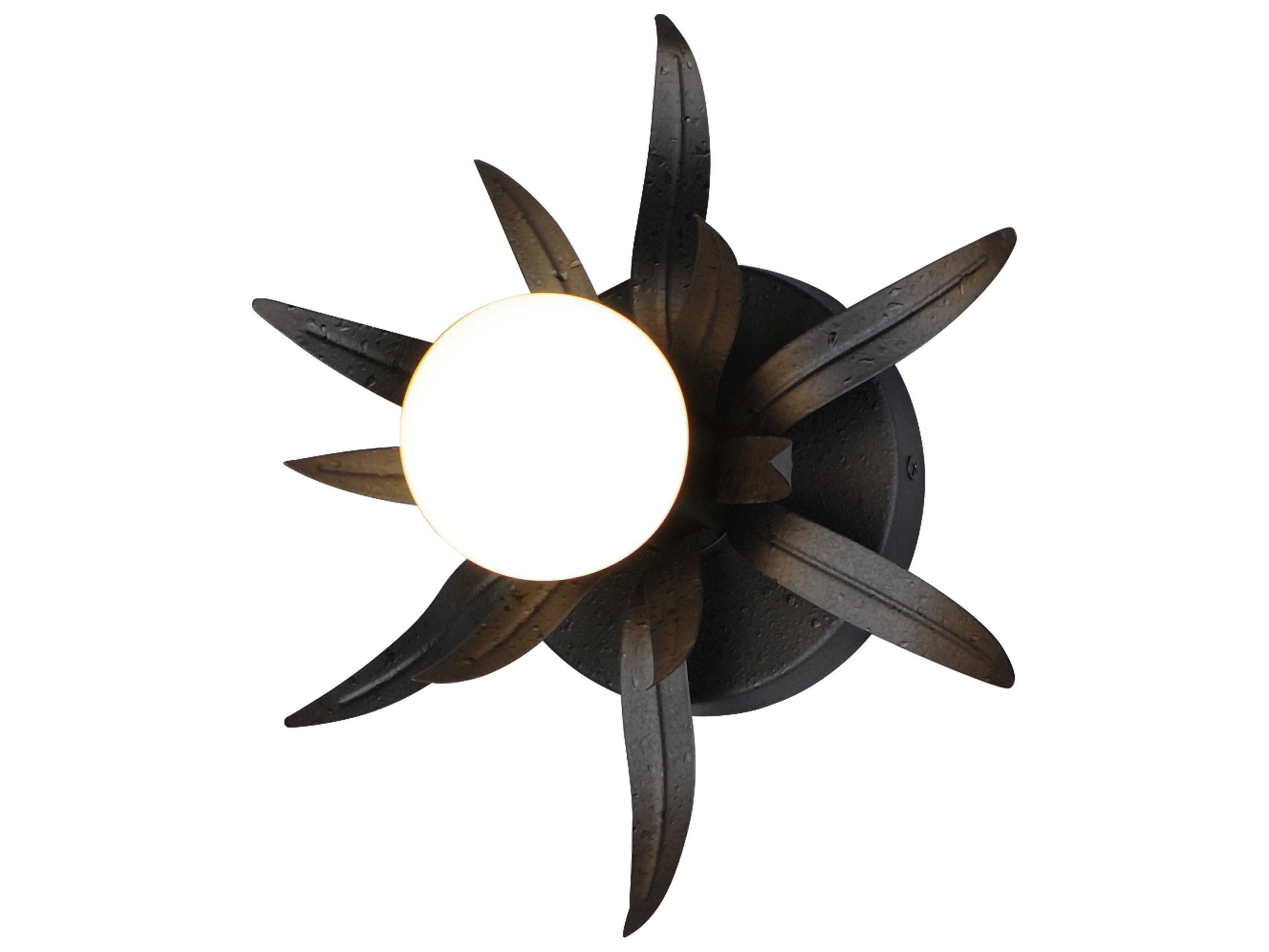 Maxim Lighting Paloma 1-Light Anthracite Black Wall Sconce