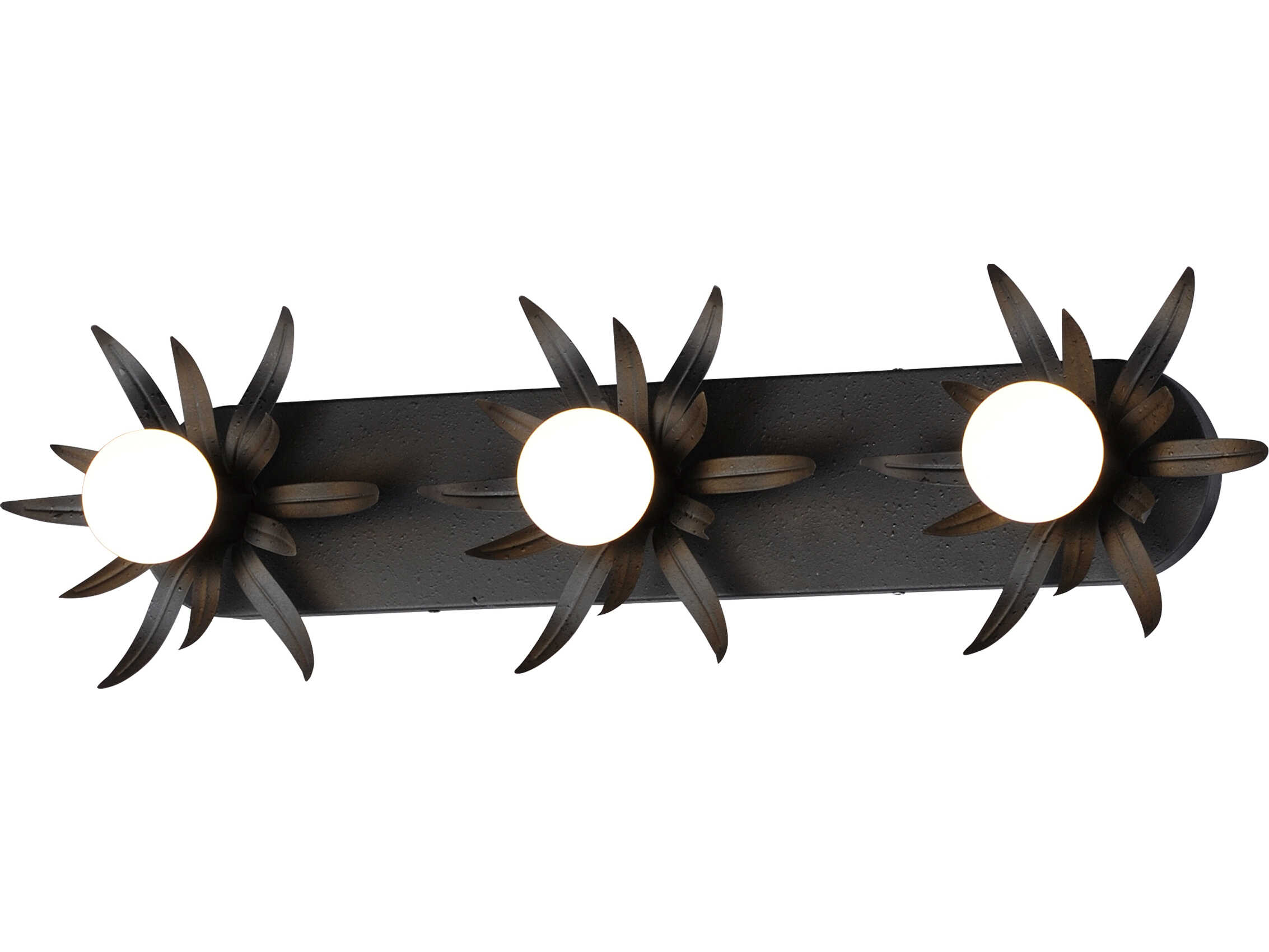 Maxim Lighting Paloma 3-Light Anthracite Black Vanity Light