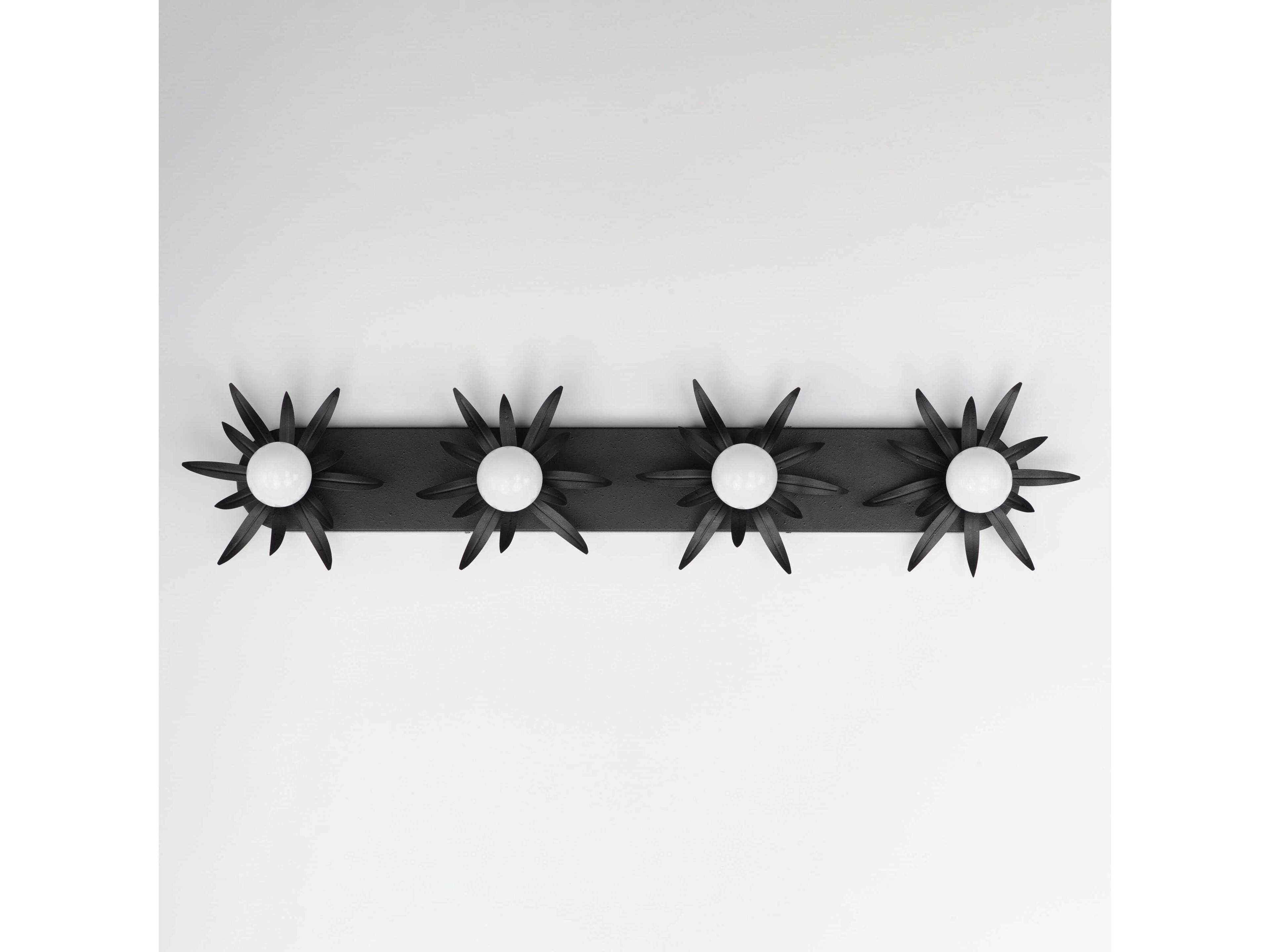 Maxim Lighting Paloma 4-Light Anthracite Black Vanity Light