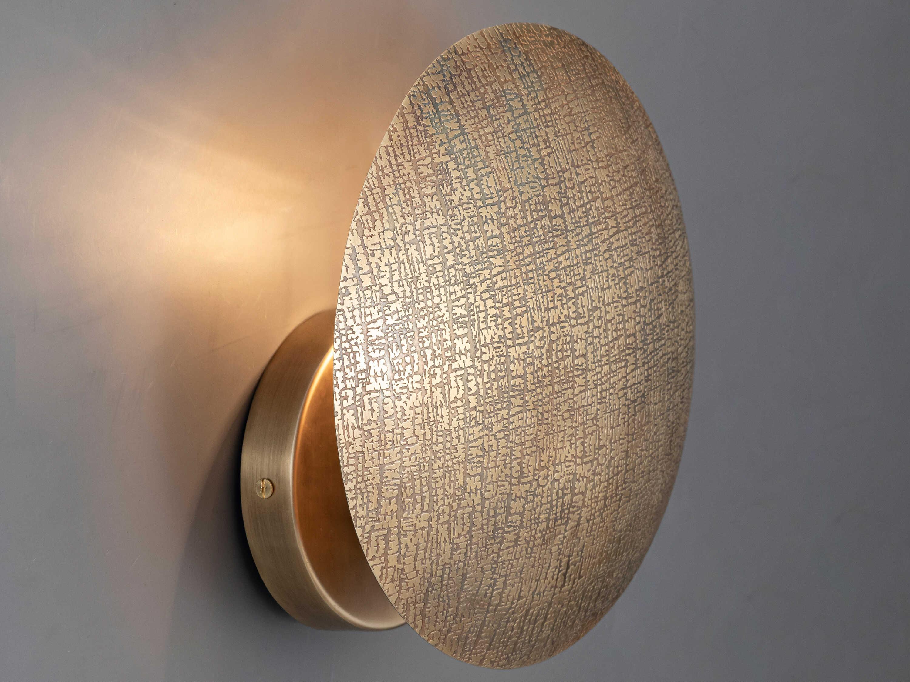 Maxim Lighting Aurelia 1-Light Weathered Brass Wall Sconce