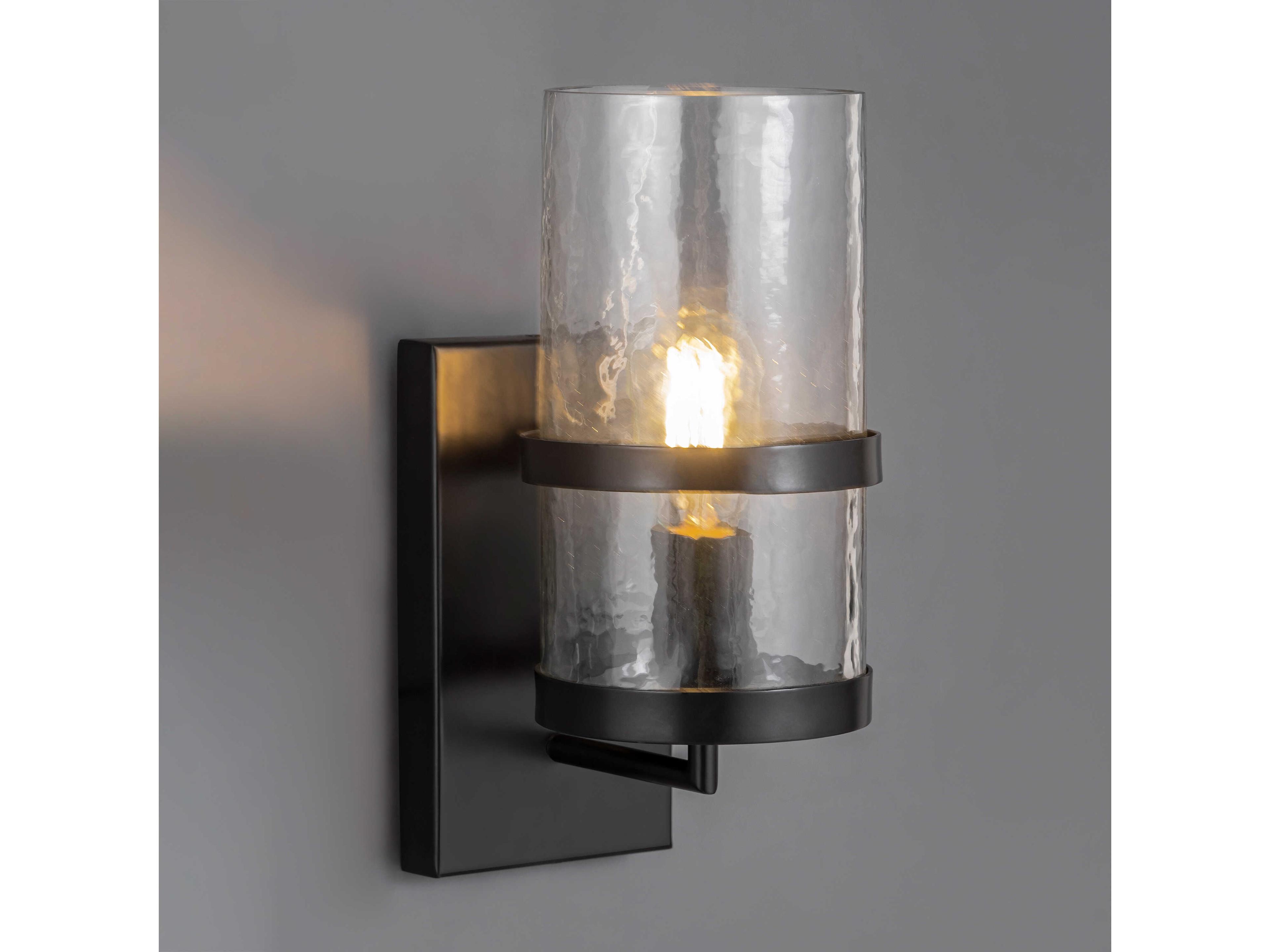 Maxim Lighting Chamberlain 1-Light Dark Bronze Wall Sconce
