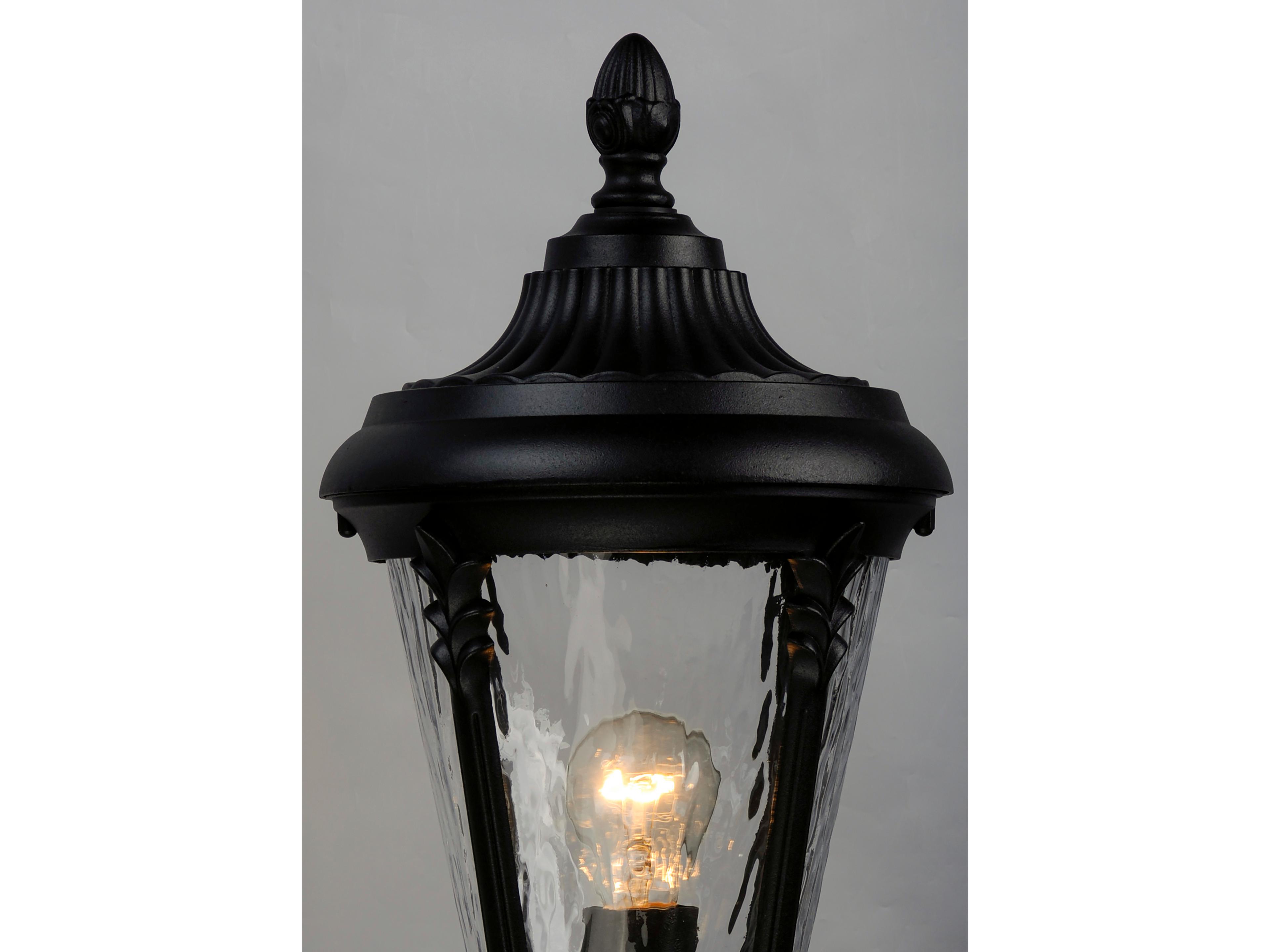 Maxim Lighting Sentry Glass Outdoor Post Light