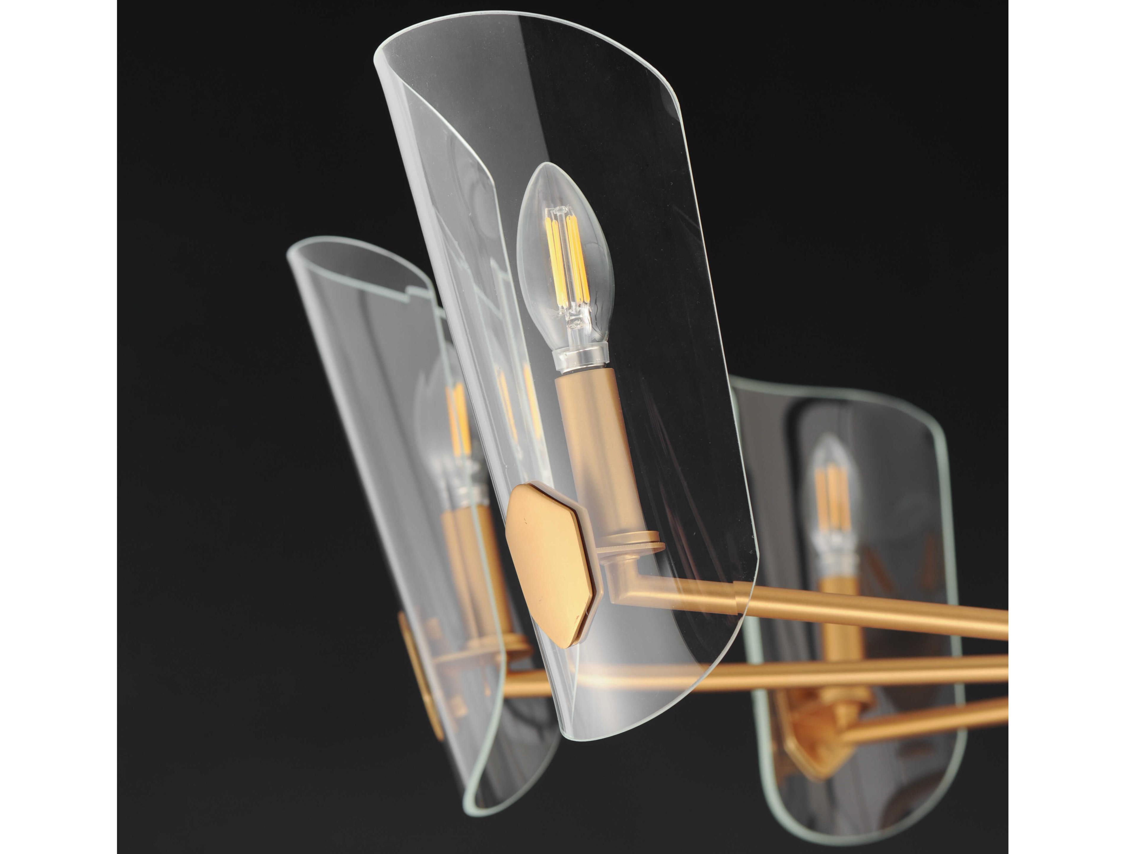 Maxim Lighting Armory 8-Light Natural Aged Brass Chandelier