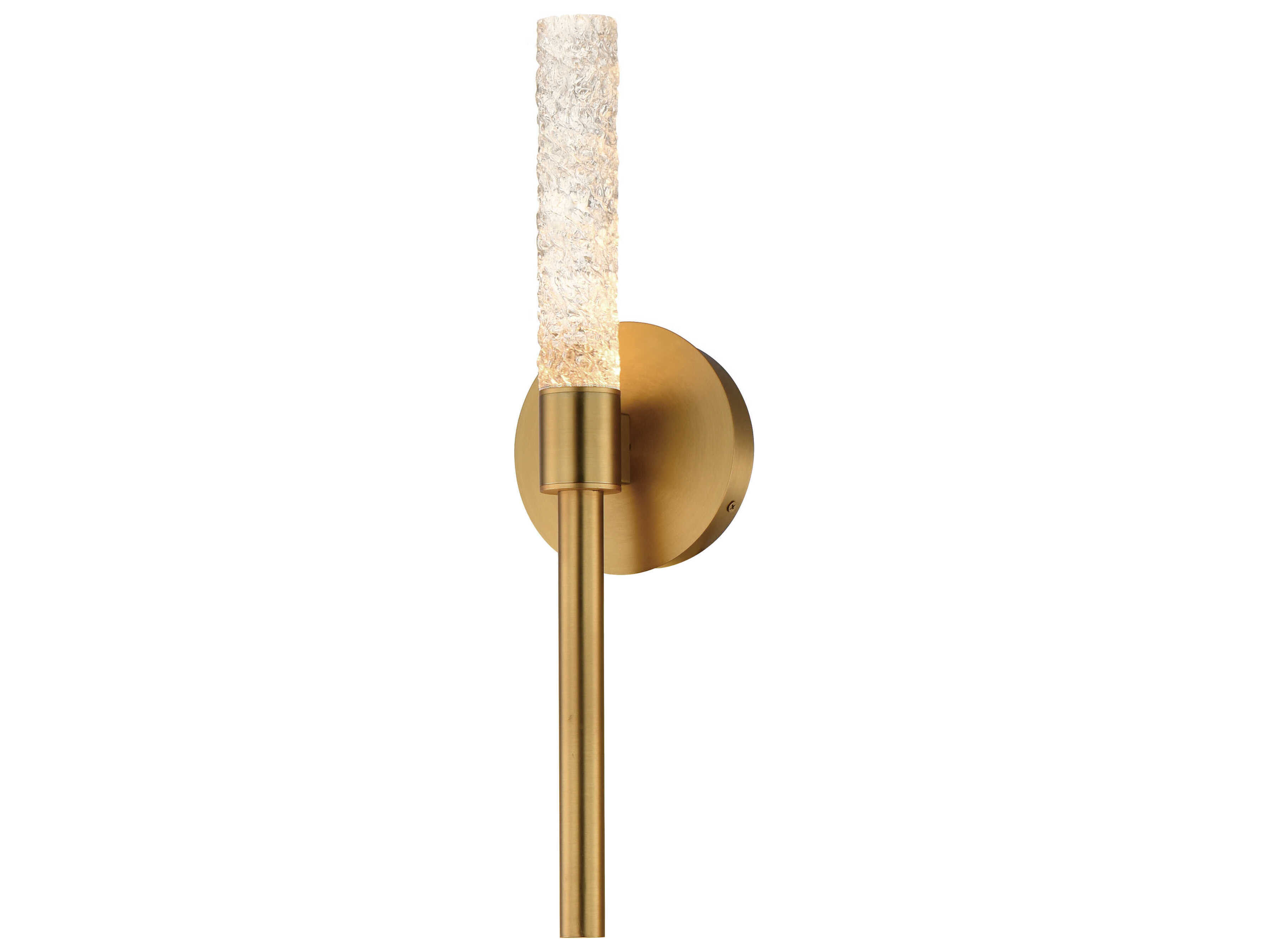Maxim Lighting Duchess 1-Light Natural Aged Brass Wall Sconce