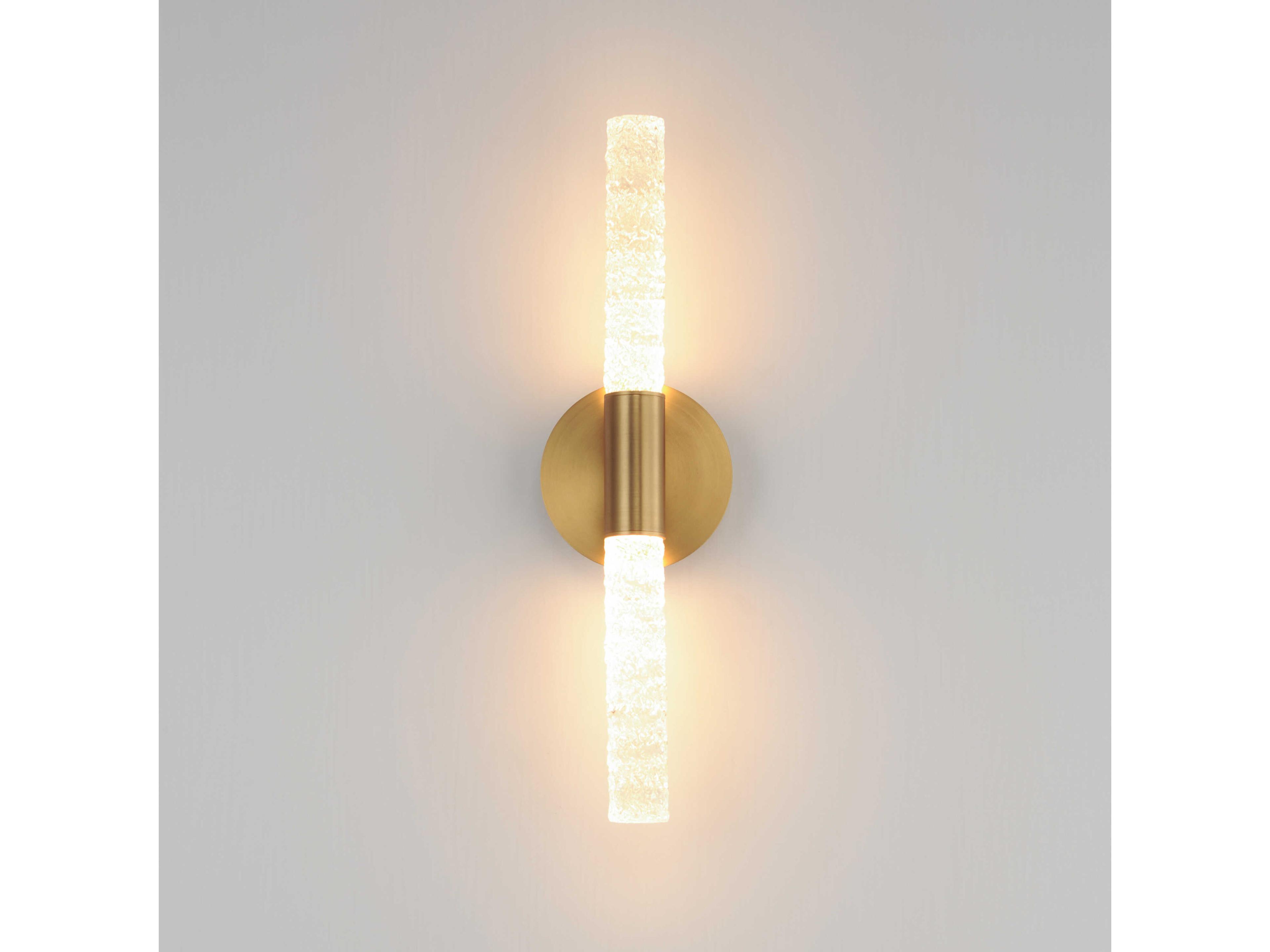 Maxim Lighting Duchess 2-Light Natural Aged Brass Wall Sconce