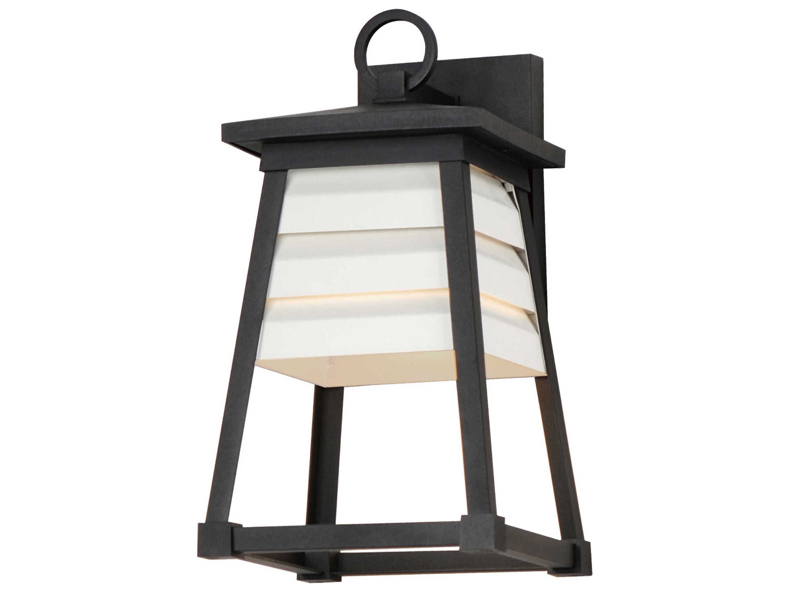 Maxim Lighting Shutters White / 1 - Light Outdoor Wall Light