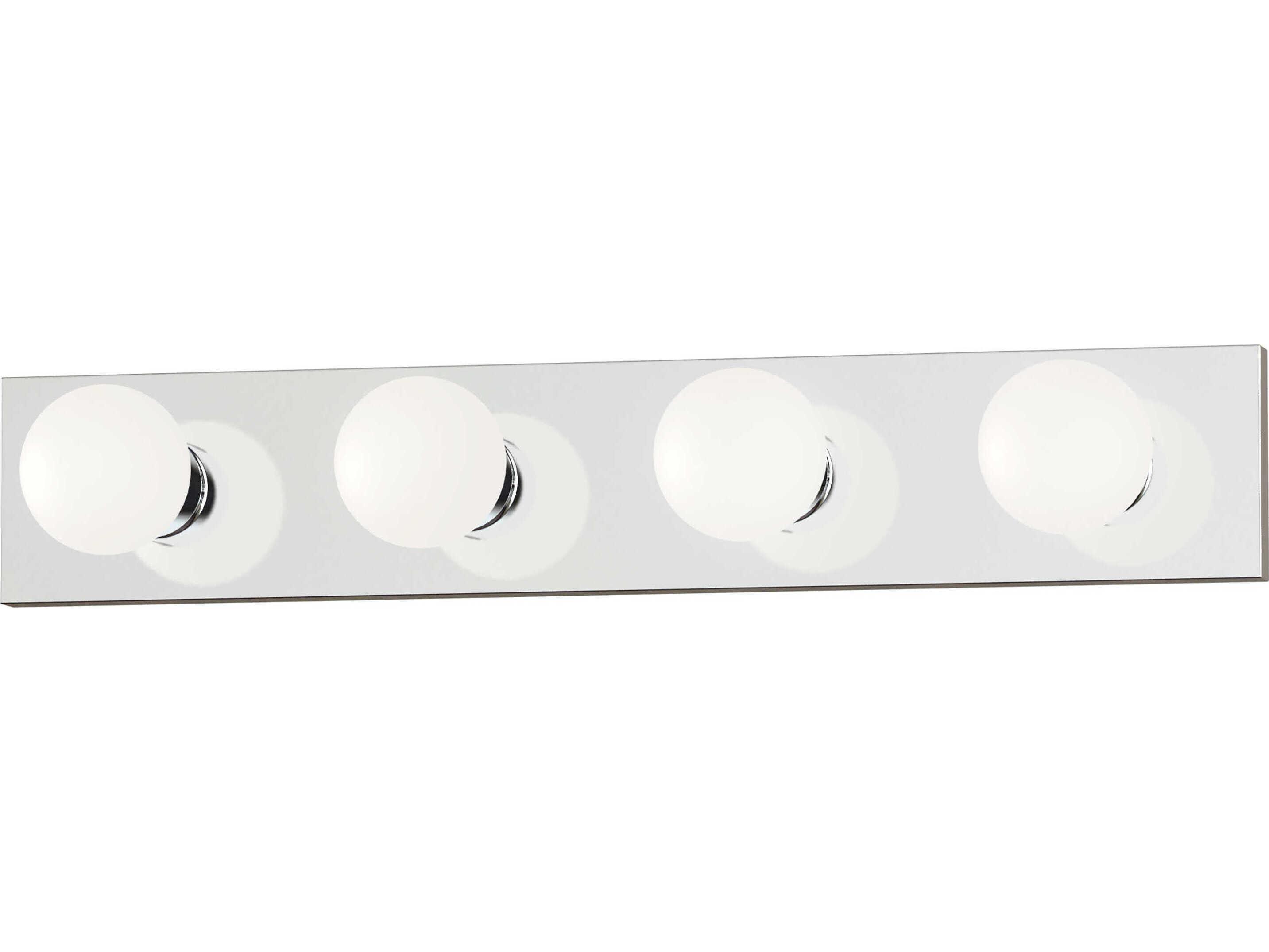 Maxim Lighting Essentials 4-Light Polished Chrome Vanity Light