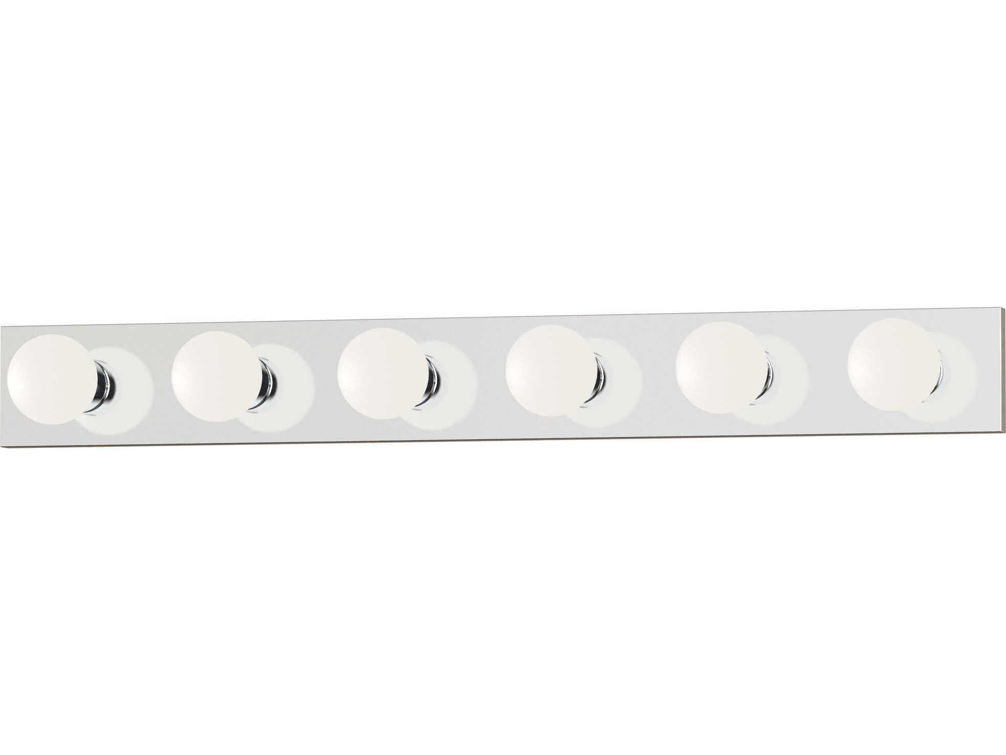 Maxim Lighting Essentials 6-Light Polished Chrome Vanity Light