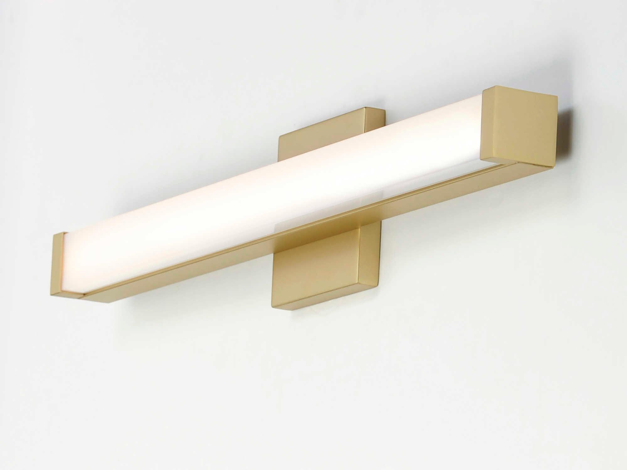 Maxim Lighting Spec 1-Light Gold LED Vanity Light