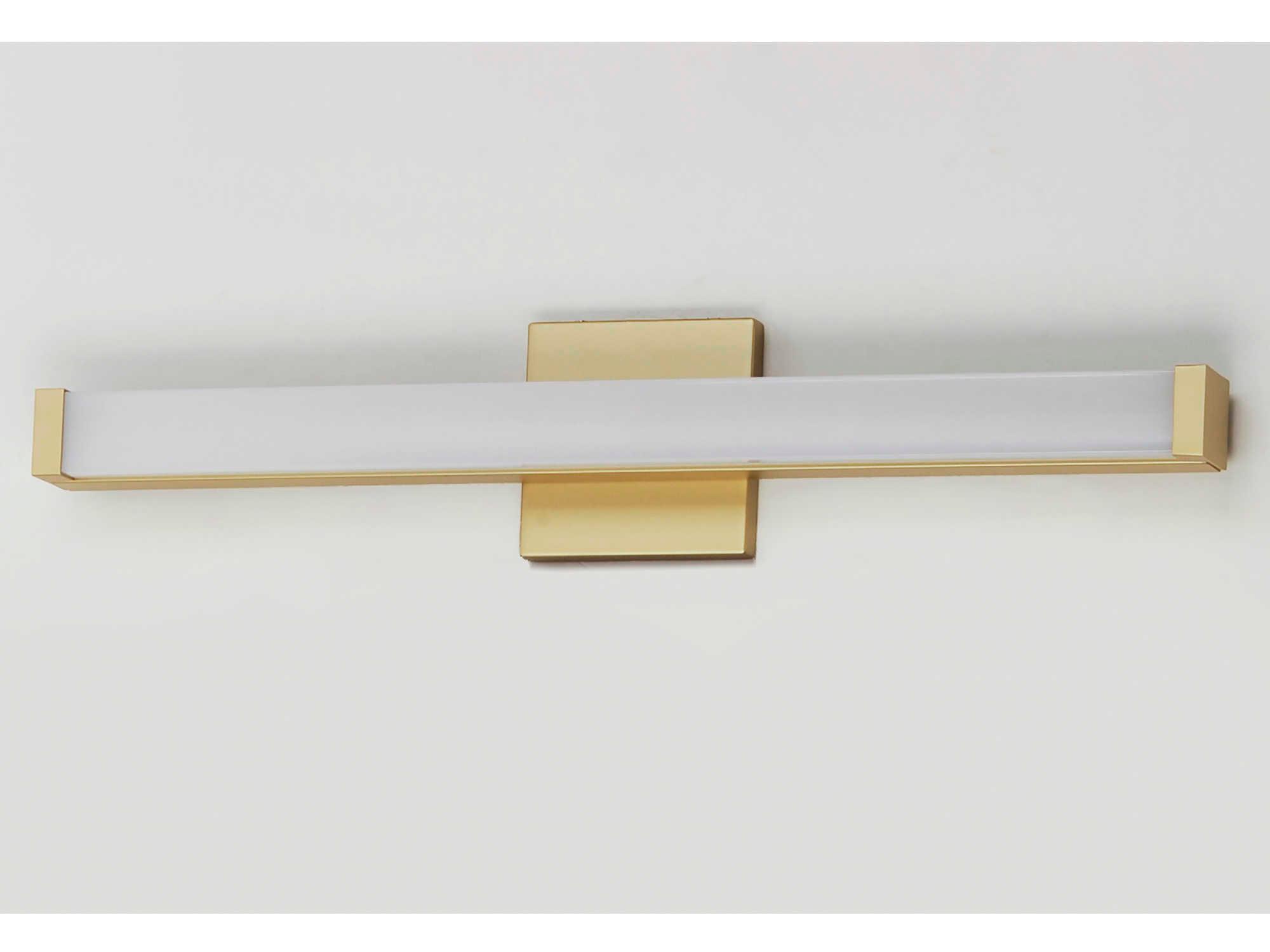 Maxim Lighting Spec 1-Light Gold LED Vanity Light