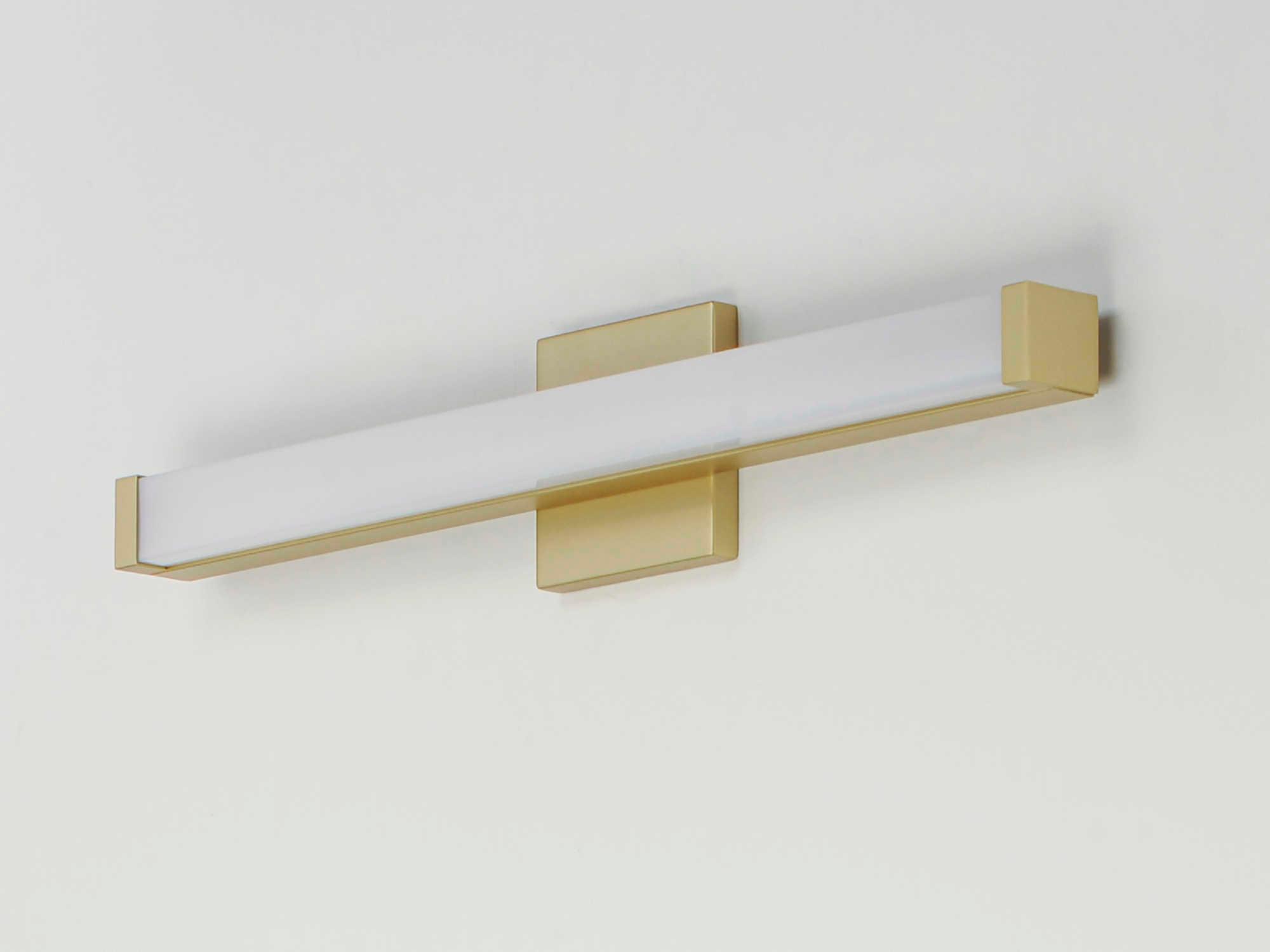 Maxim Lighting Spec 1-Light Gold LED Vanity Light