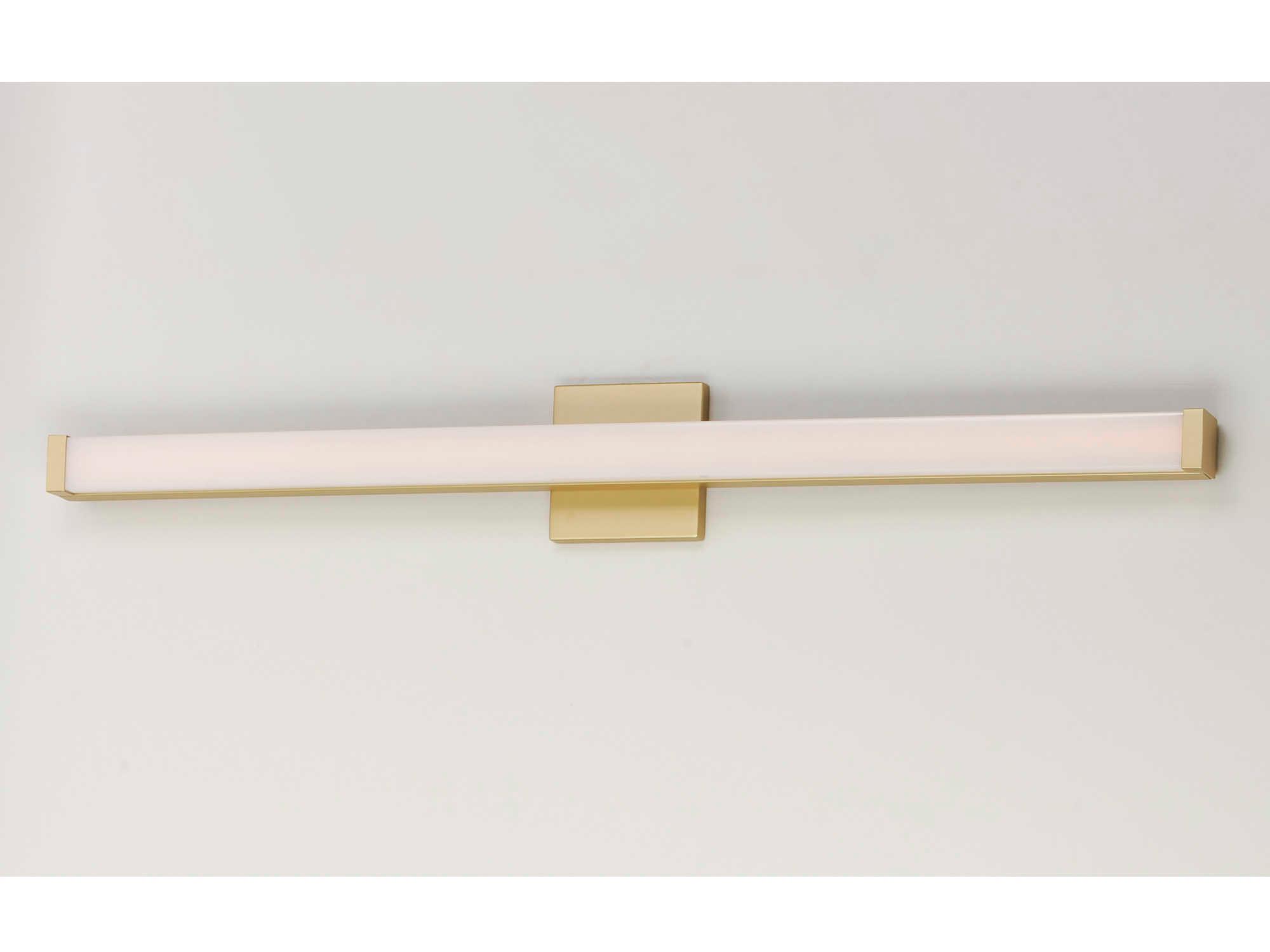 Maxim Lighting Spec 1-Light Gold LED Vanity Light