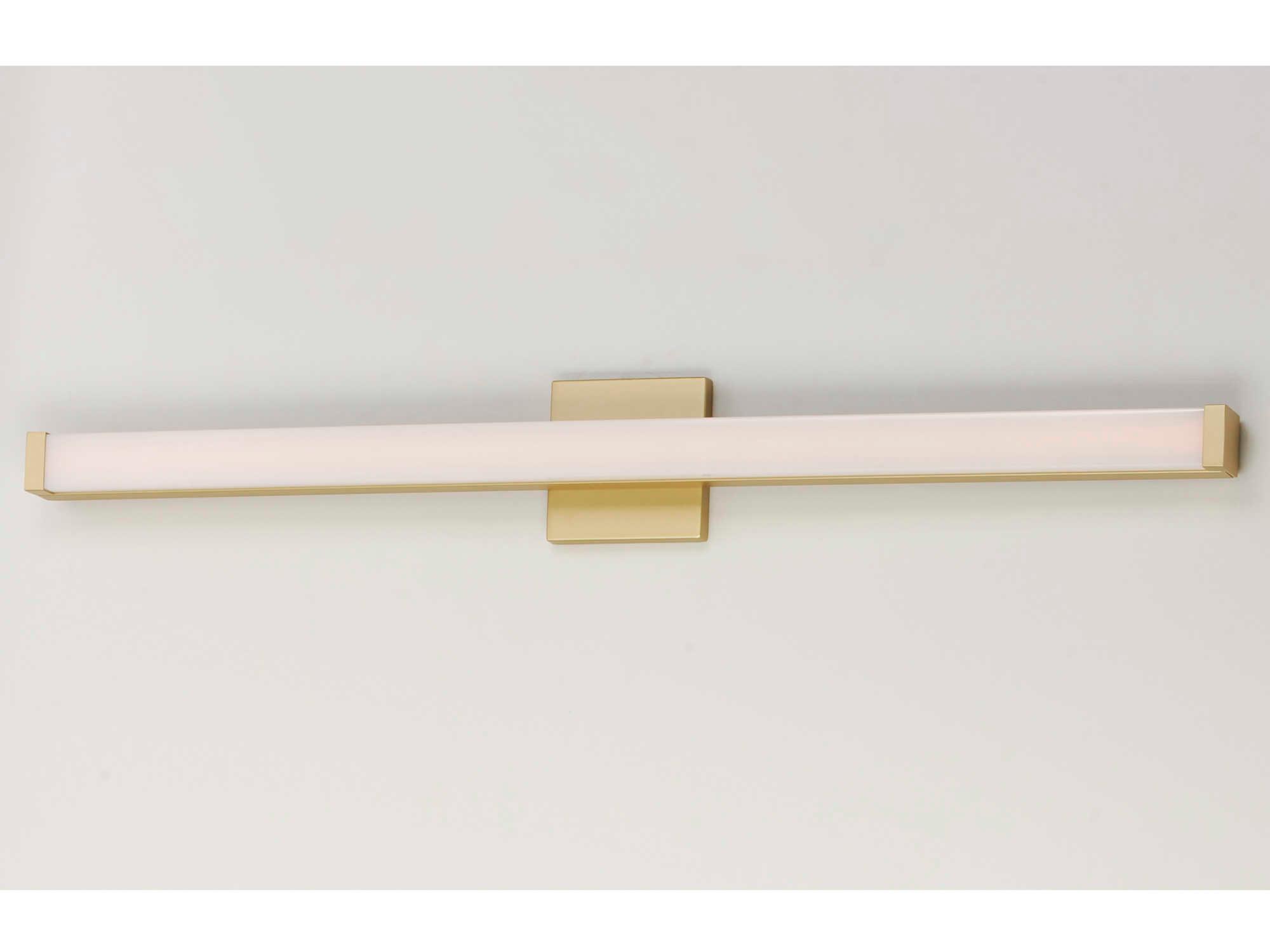 Maxim Lighting Spec 1-Light Gold LED Vanity Light