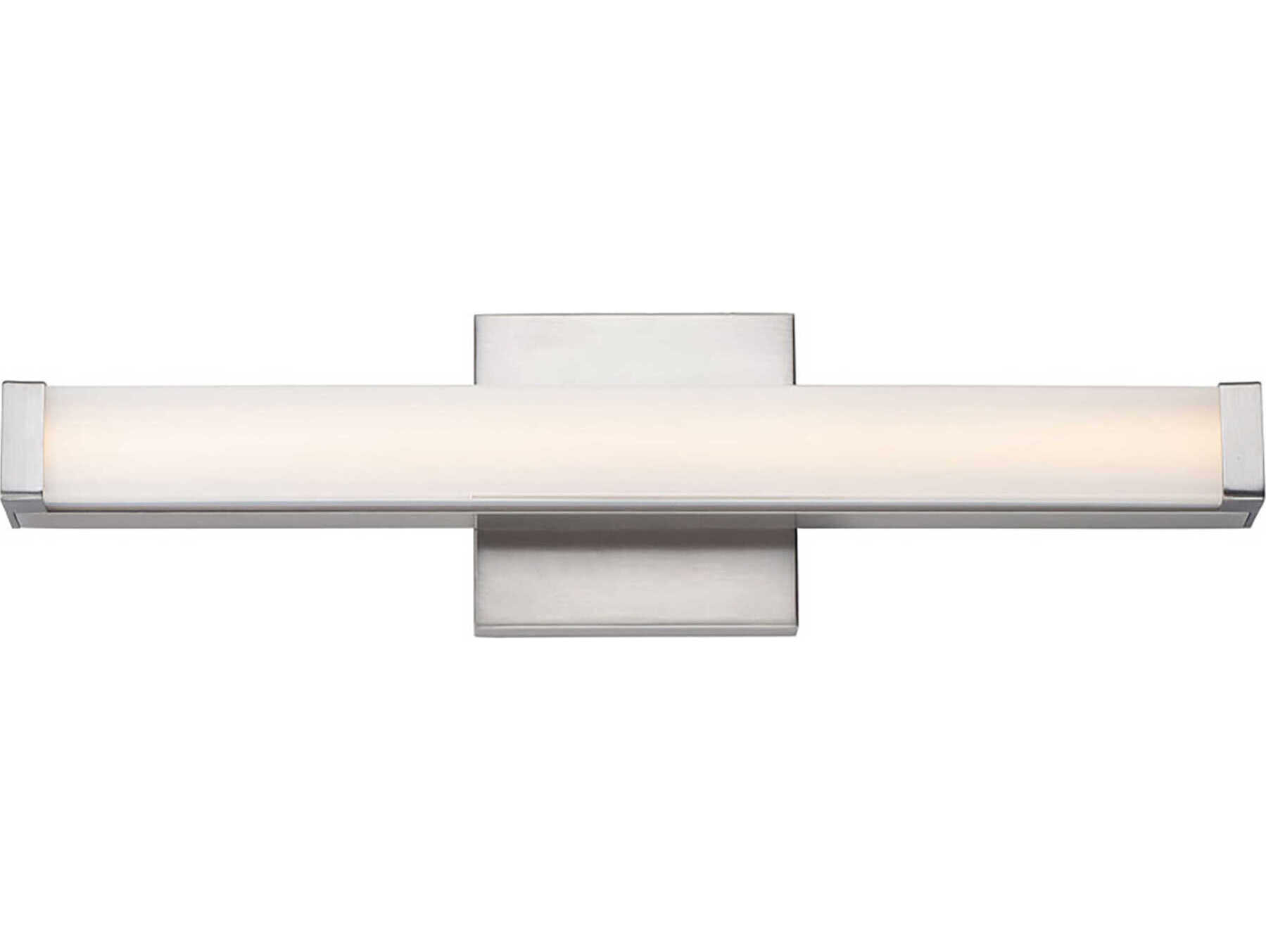 Maxim Lighting Spec 1-Light Satin Nickel Vanity Light