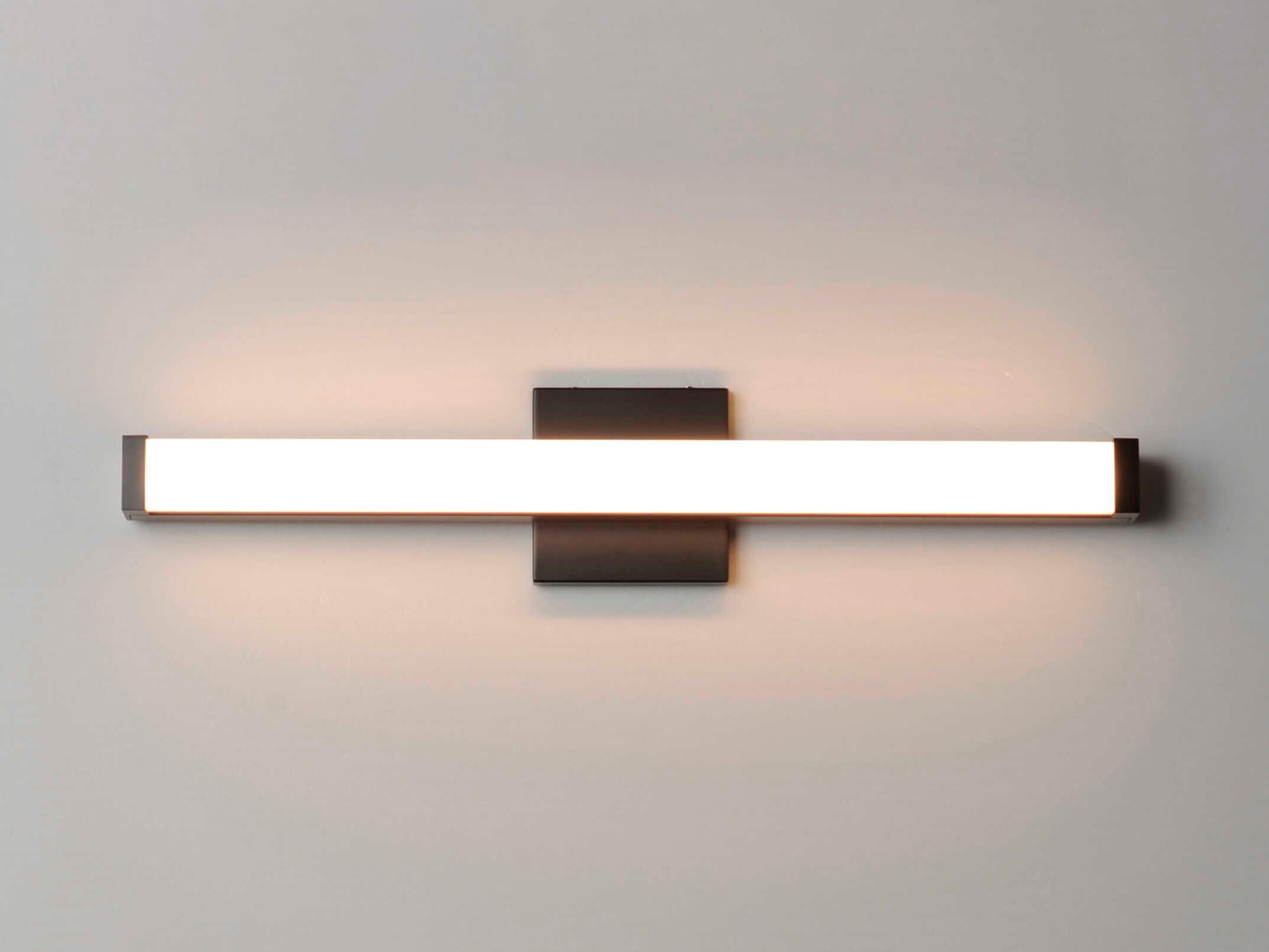 Maxim Lighting Spec 1-Light Black LED Vanity Light