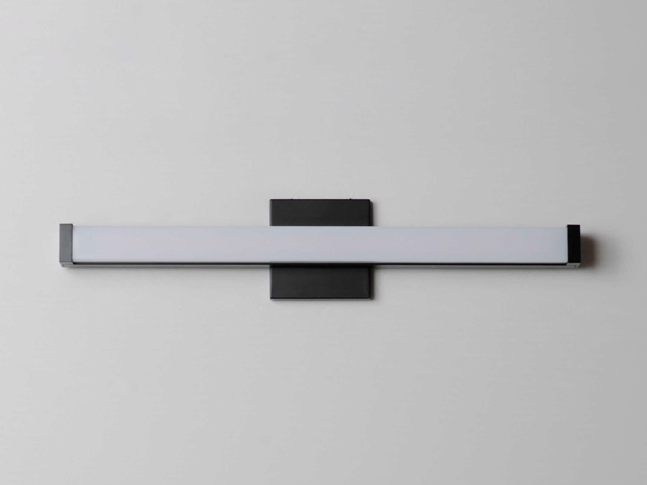 Maxim Lighting Spec 1-Light Black LED Vanity Light