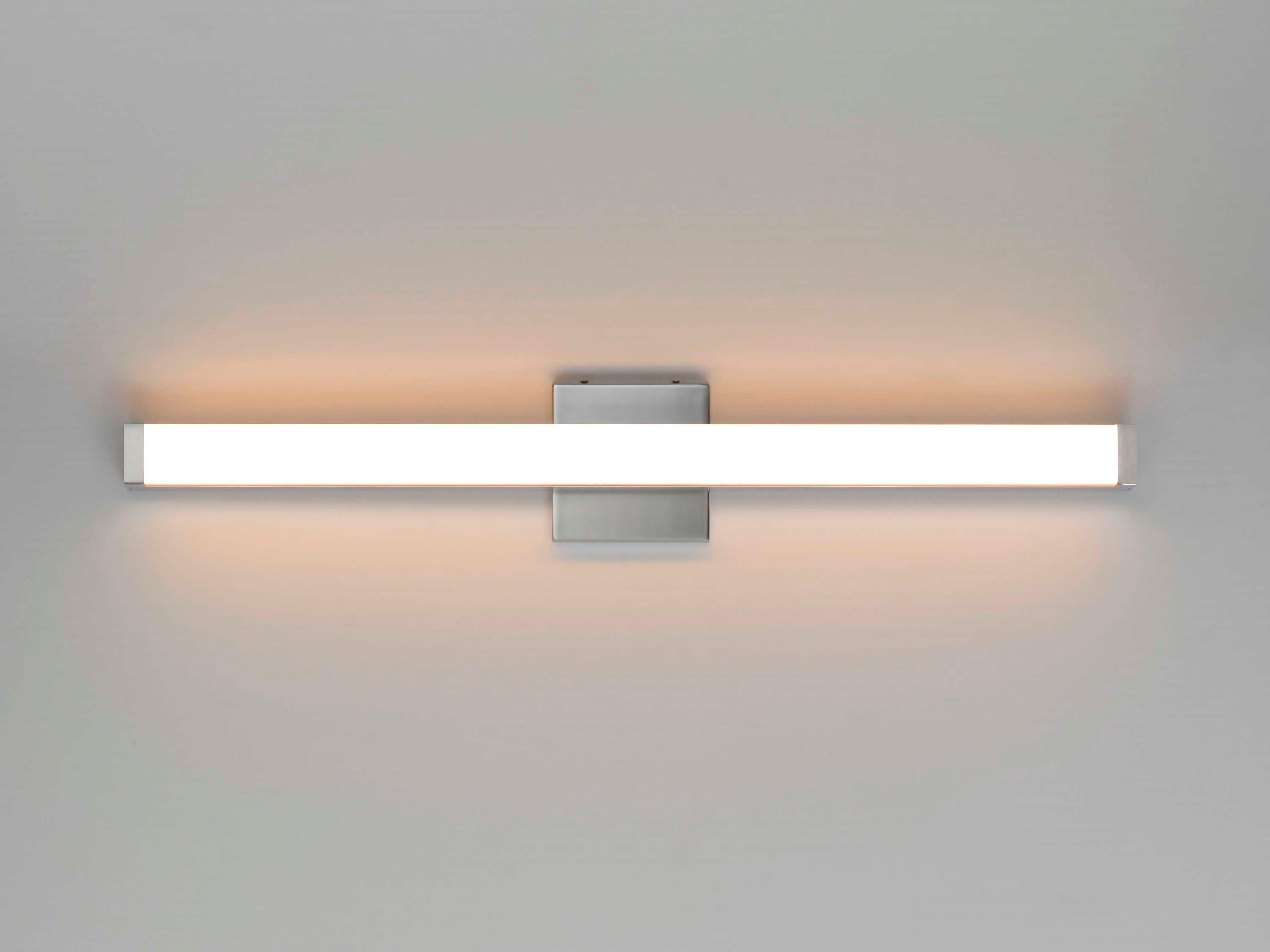 Maxim Lighting Spec 1-Light Satin Nickel LED Vanity Light