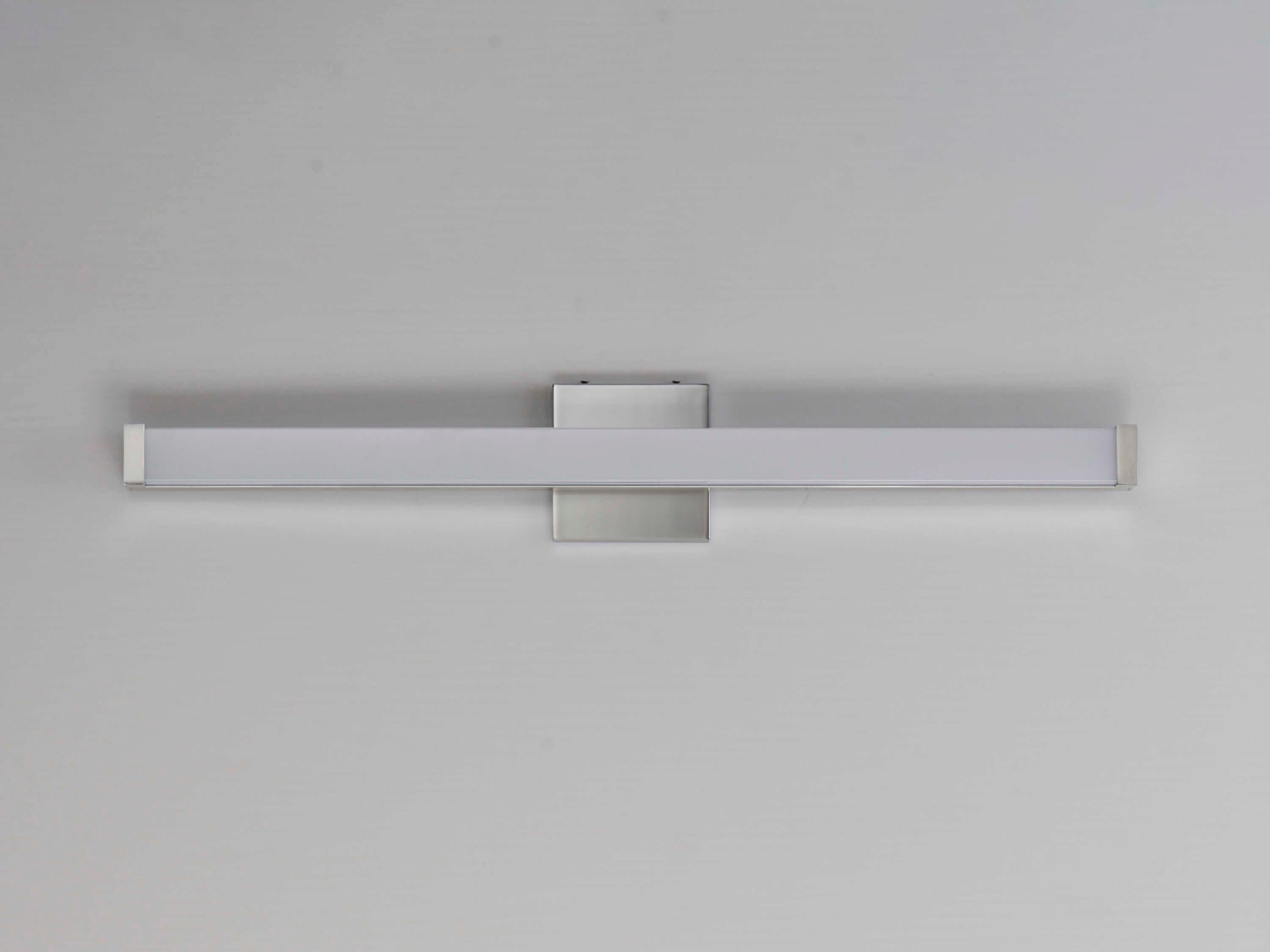 Maxim Lighting Spec 1-Light Satin Nickel LED Vanity Light