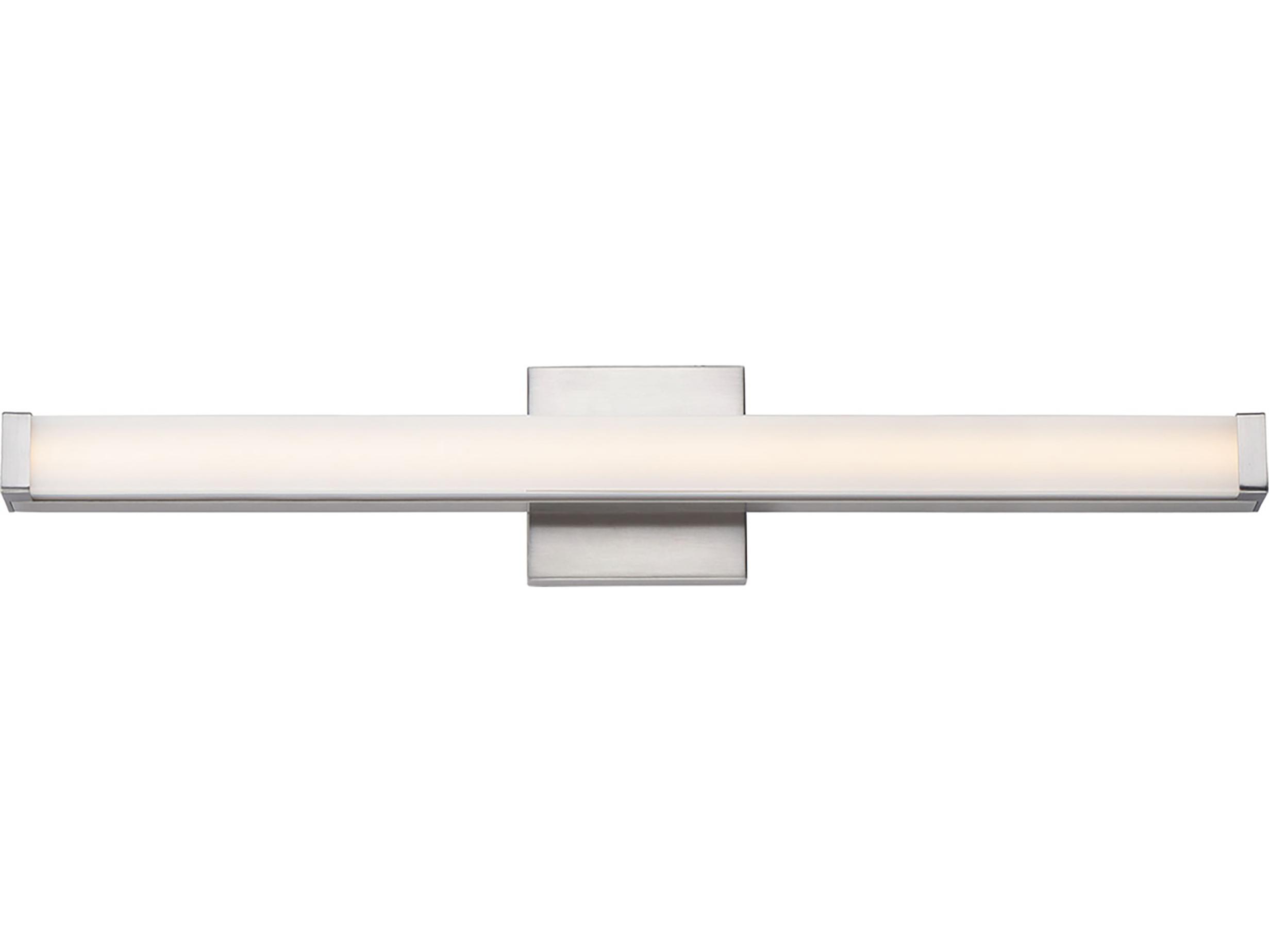Maxim Lighting Spec 1-Light Satin Nickel Vanity Light