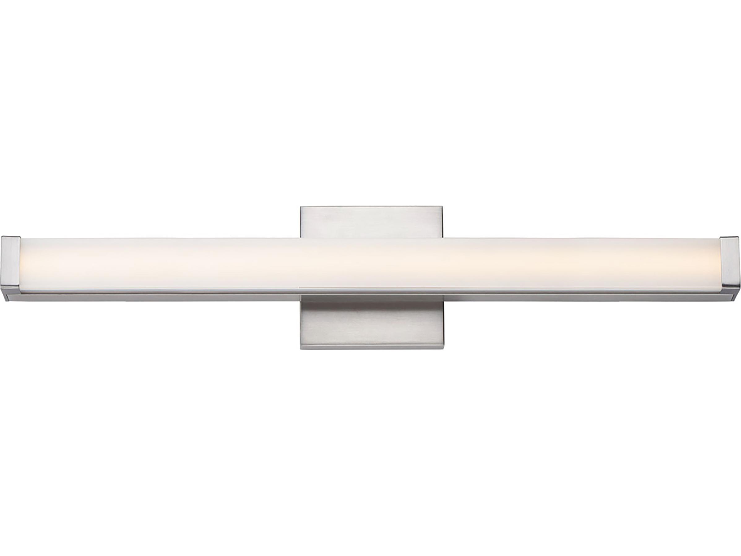 Maxim Lighting Spec 1-Light Satin Nickel Vanity Light