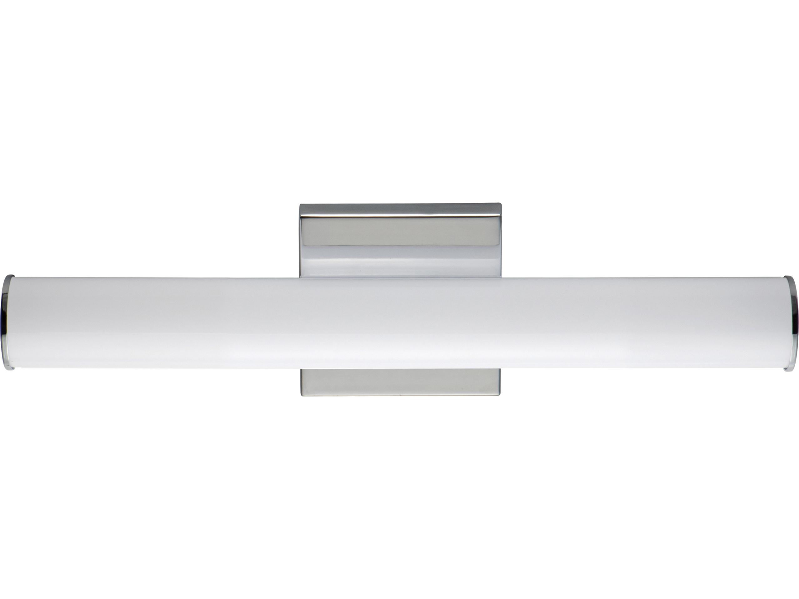 Maxim Lighting Rail 1-Light Polished Chrome Vanity Light