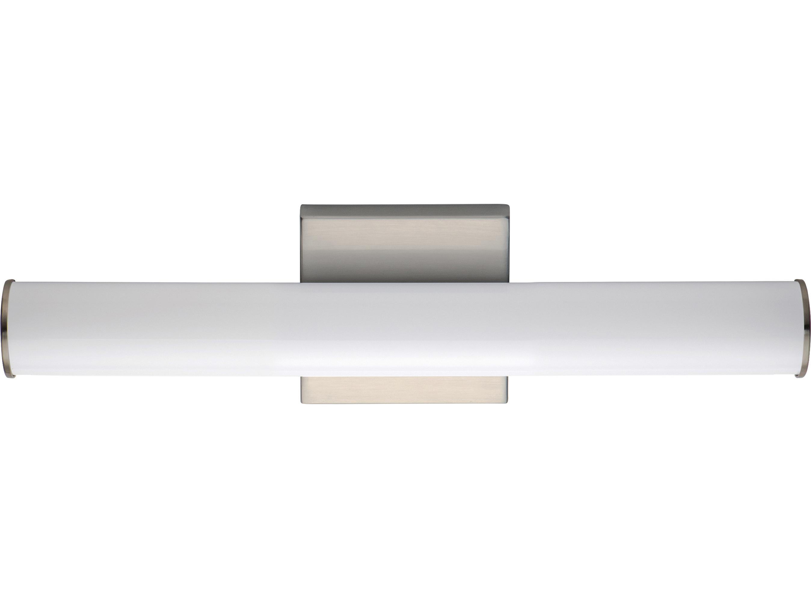 Maxim Lighting Rail 1-Light Satin Nickel Vanity Light